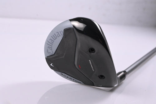 Callaway Quantum Max Fast #7 Wood / 21 Degree / Regular Flex Denali Frost Silver