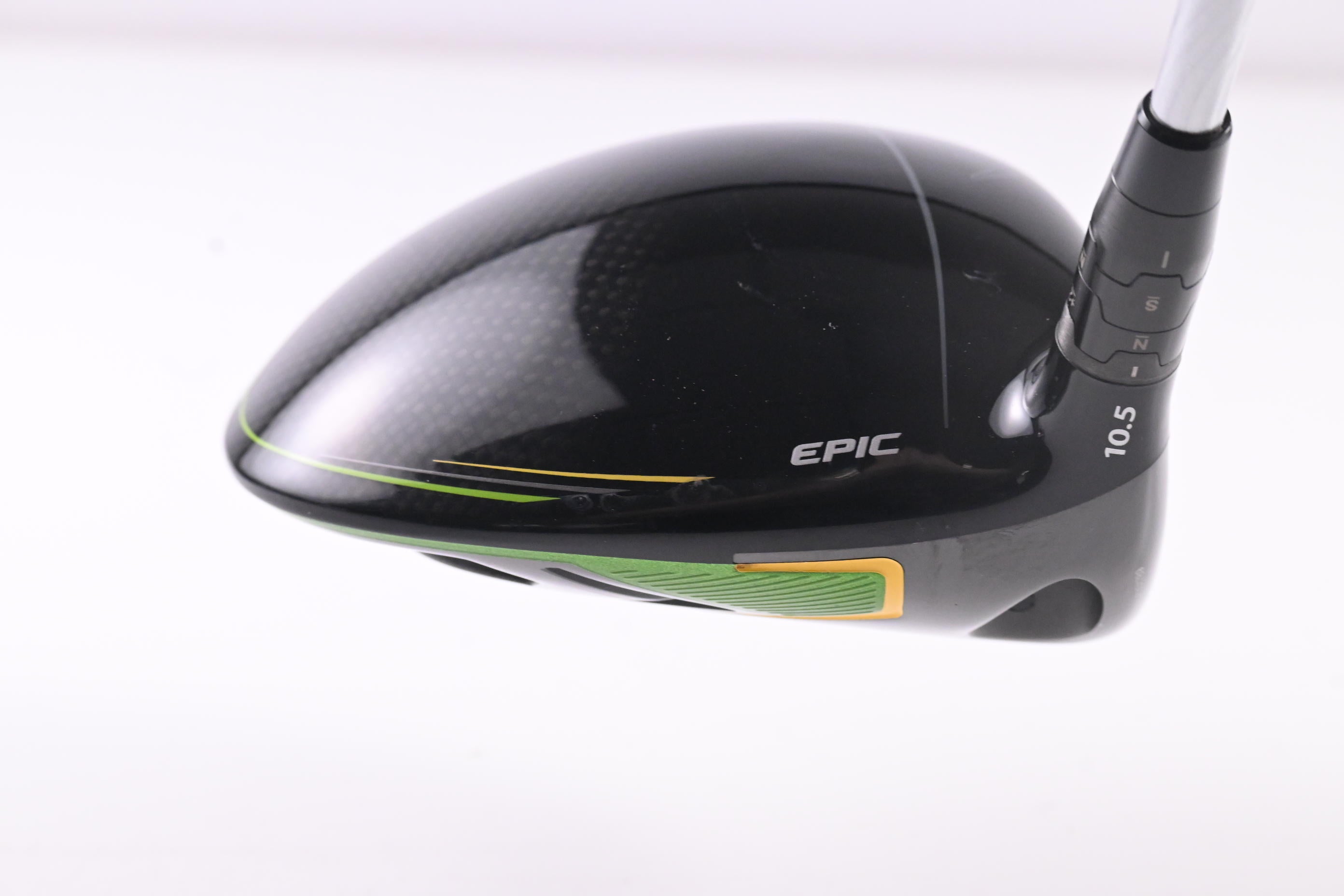 Left Hand Callaway Epic Flash Driver / 10.5 Degree / Regular Flex EvenFlow Green