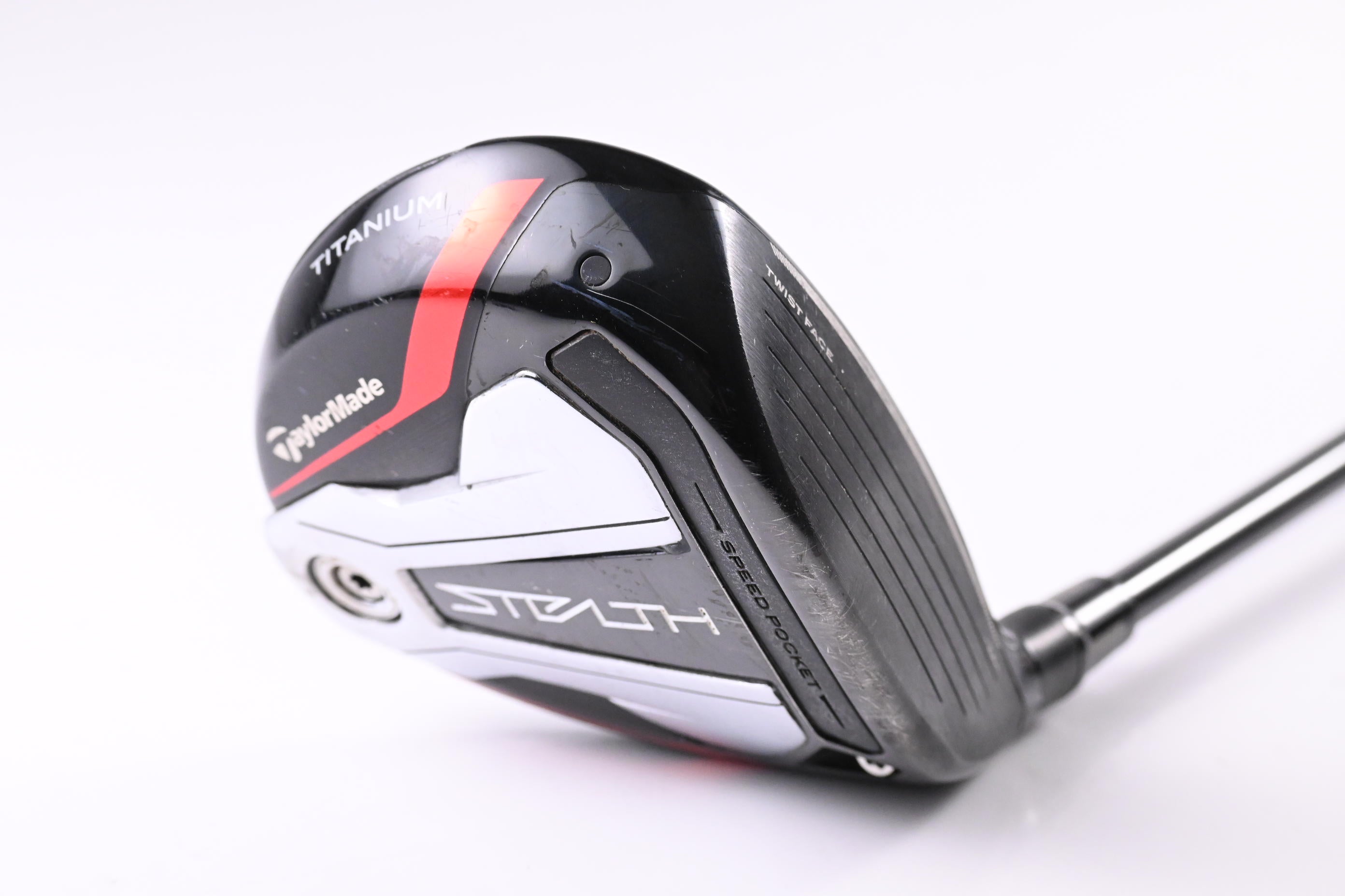 Taylormade Stealth Plus #3 Wood / 15 Degree / Stiff Flex HZRDUS Smoke RDX Red 75