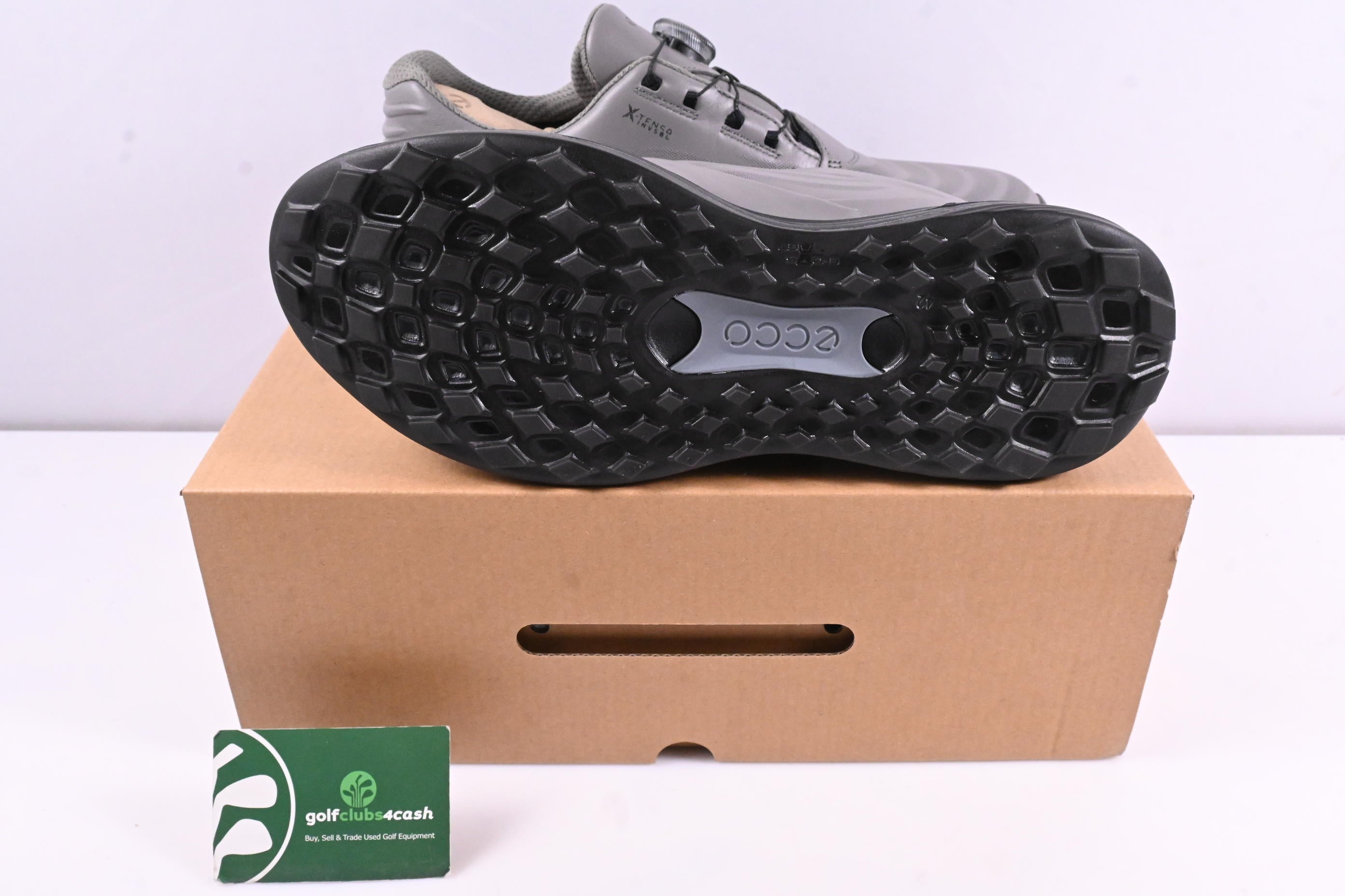 ECCO M Golf LT1 BOA Golf Shoes / Size UK 8-8.5 / Steel
