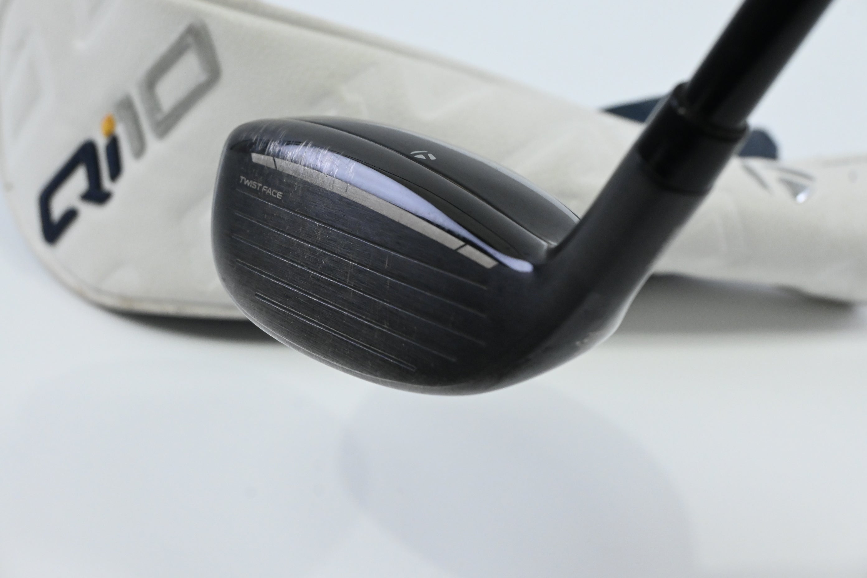 Taylormade Qi10 #4 Hybrid / 22 Degree / Stiff Flex Fujikura Ventus TR Blue 7