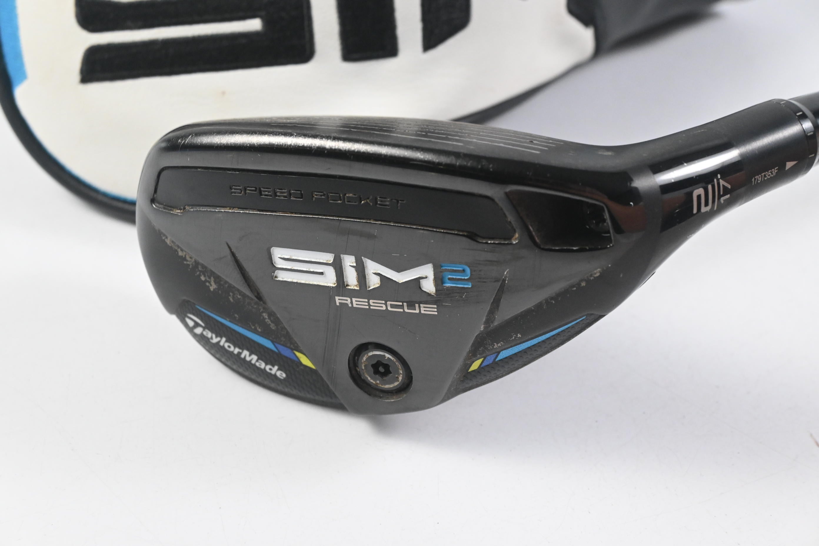 Taylormade SIM2 #2 Hybrid / 17 Degree / Stiff Flex Diamana Thump 90 Shaft