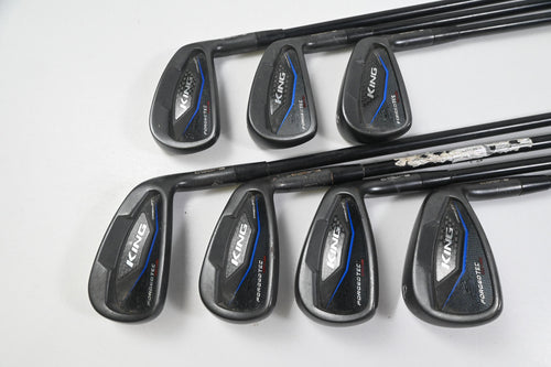 Cobra King Forged Tec Black One Length Irons / 4-PW / Regular Flex AMT Tour