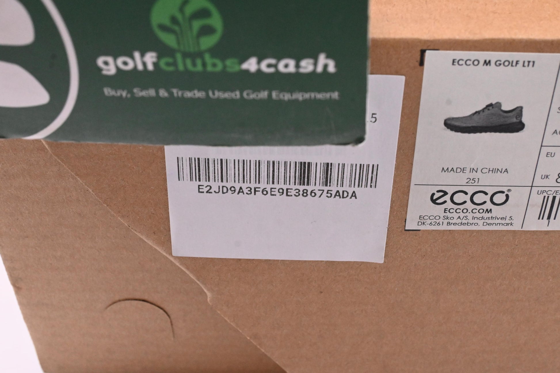 ECCO M Golf LT1 BOA Golf Shoes / Size UK 8-8.5 / Steel