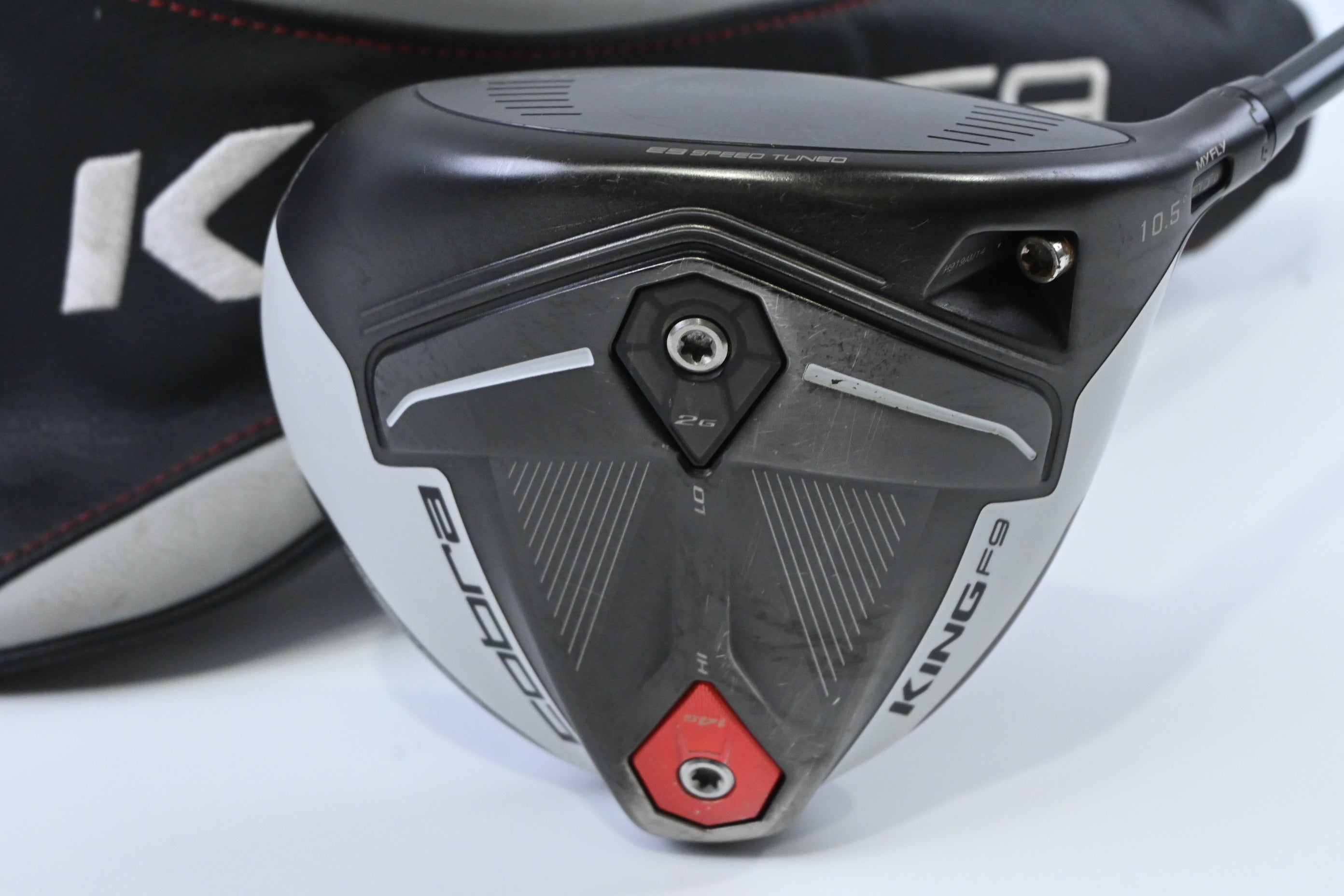 Cobra King F9 Driver / 10.5 Degree / Stiff Flex HZRDUS Smoke Yellow 60 Shaft