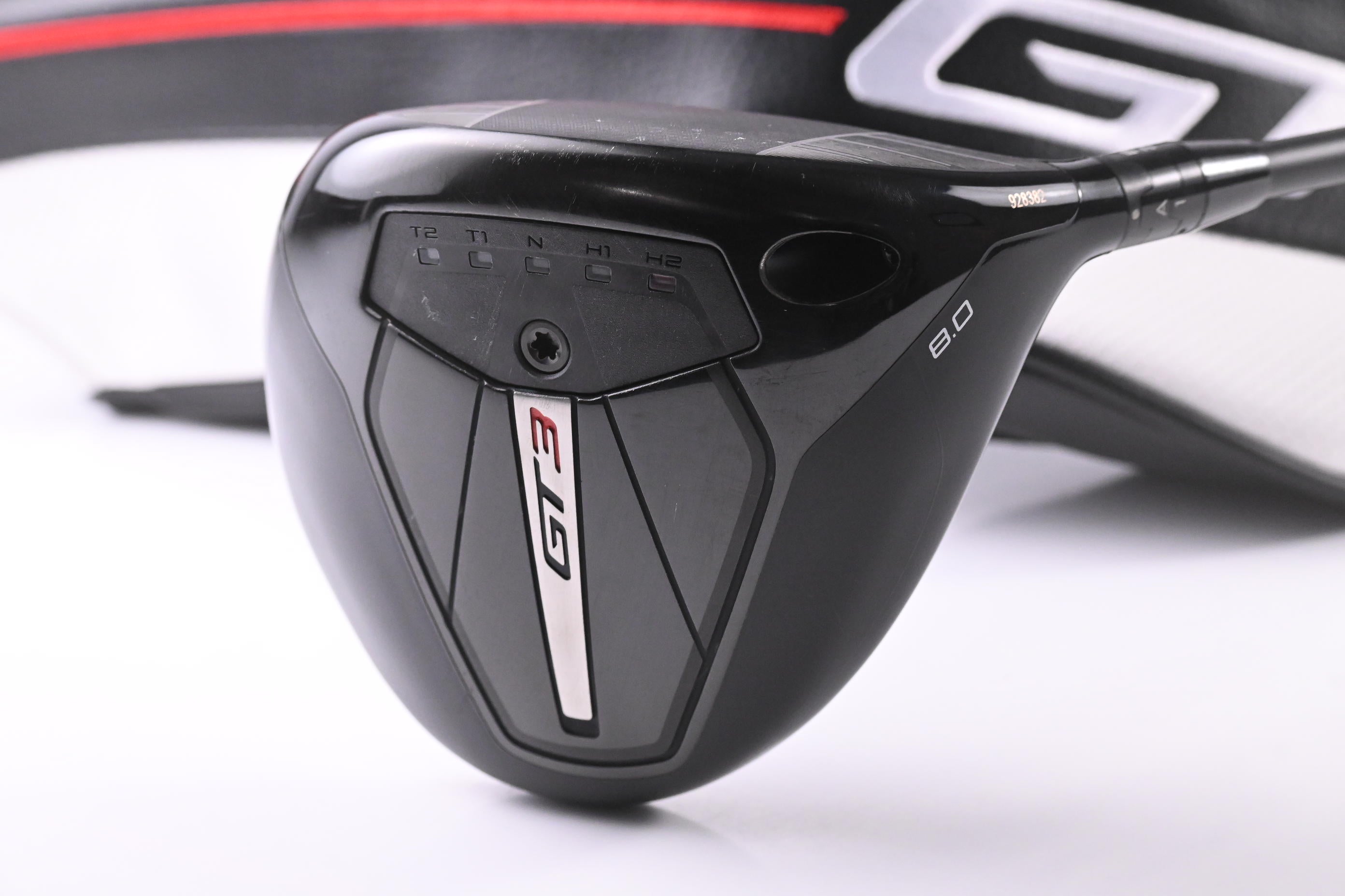 Titleist GT3 Driver / 8 Degree / Stiff Flex HZRDUS Black Gen 5 60 Shaft