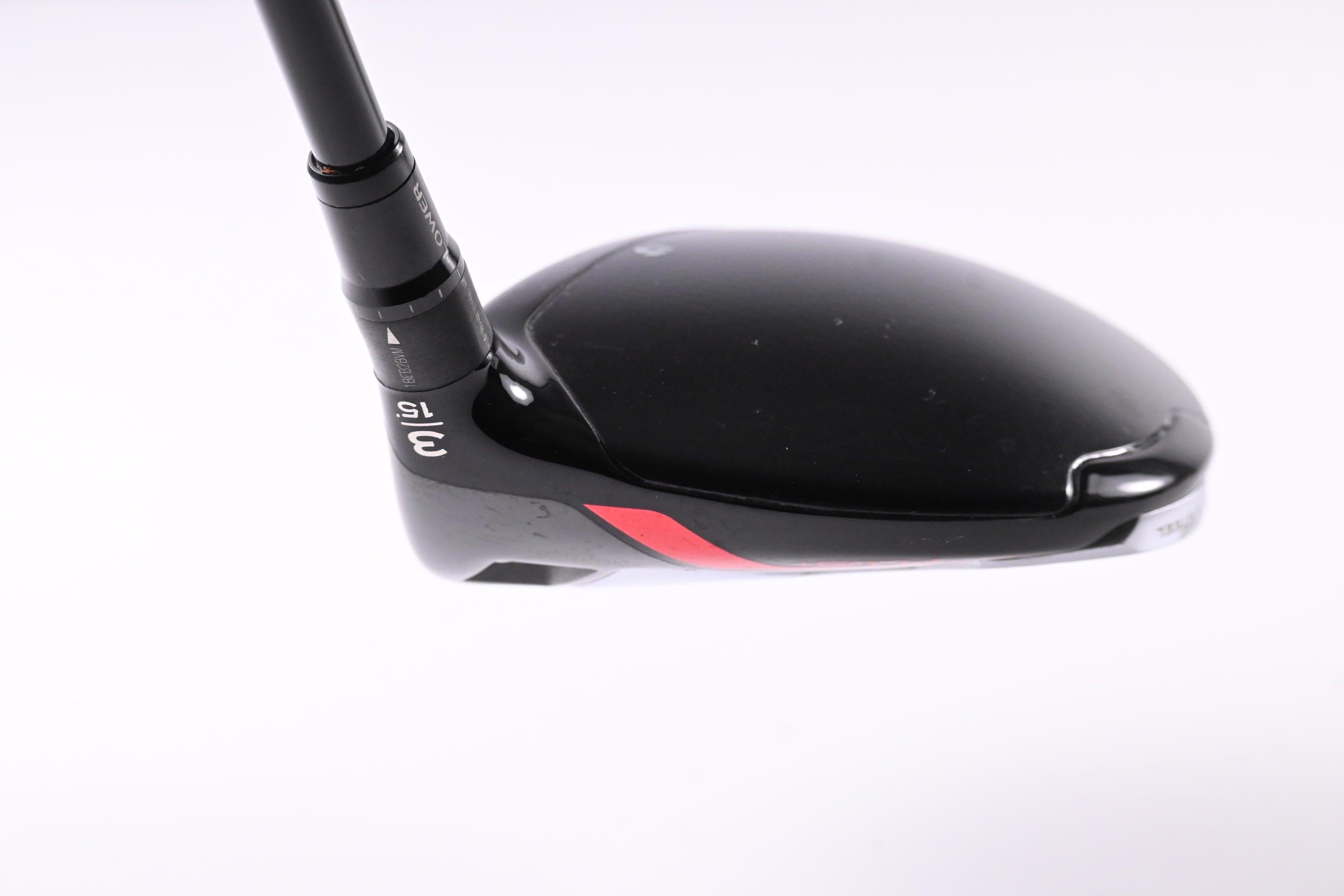 Taylormade Stealth Plus #3 Wood / 15 Degree / Stiff Flex HZRDUS Smoke RDX Red 75