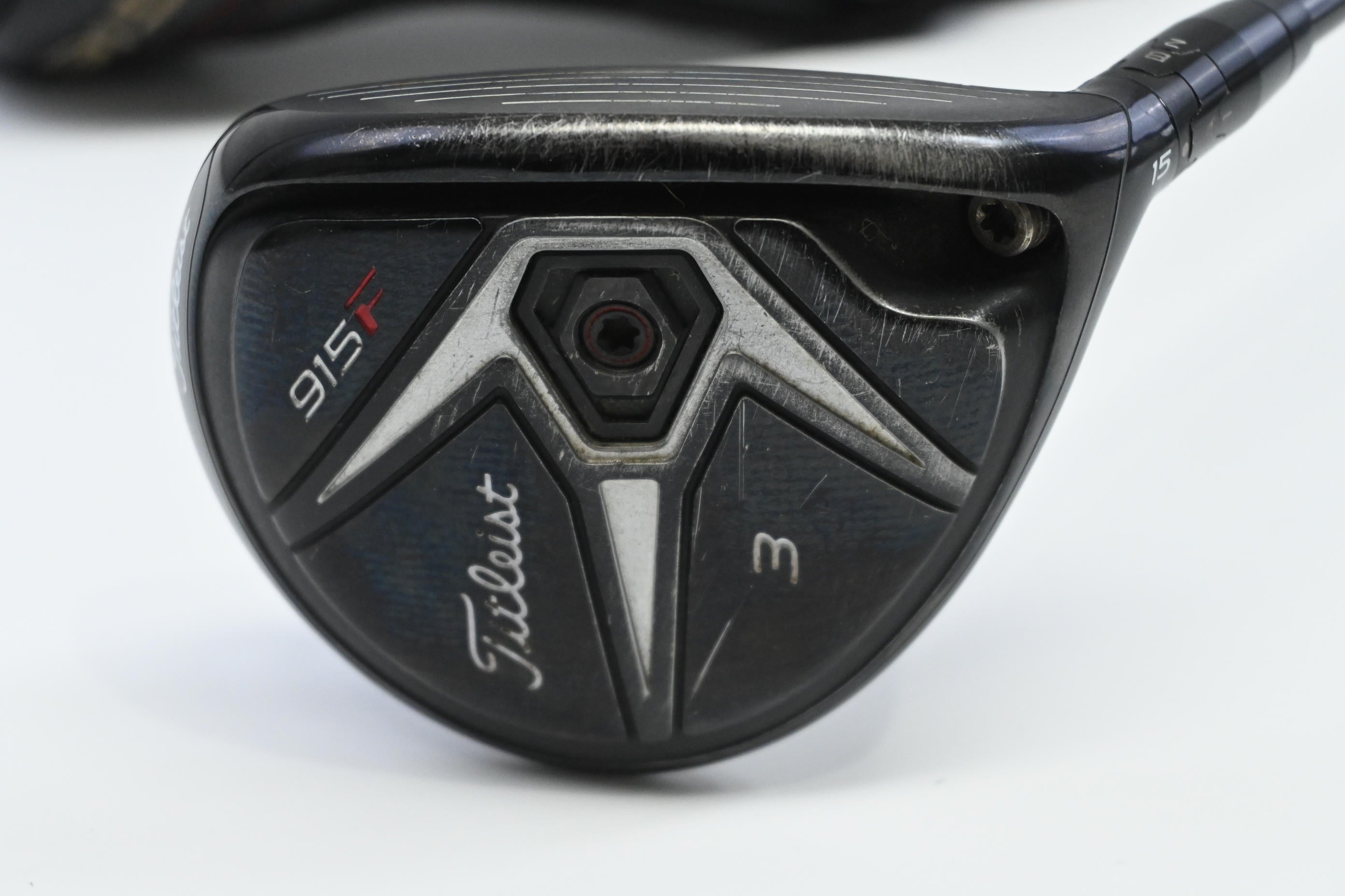 Titleist 915 F #3 Wood / 15 Degree / Stiff Flex HZRDUS Smoke Black RDX 70