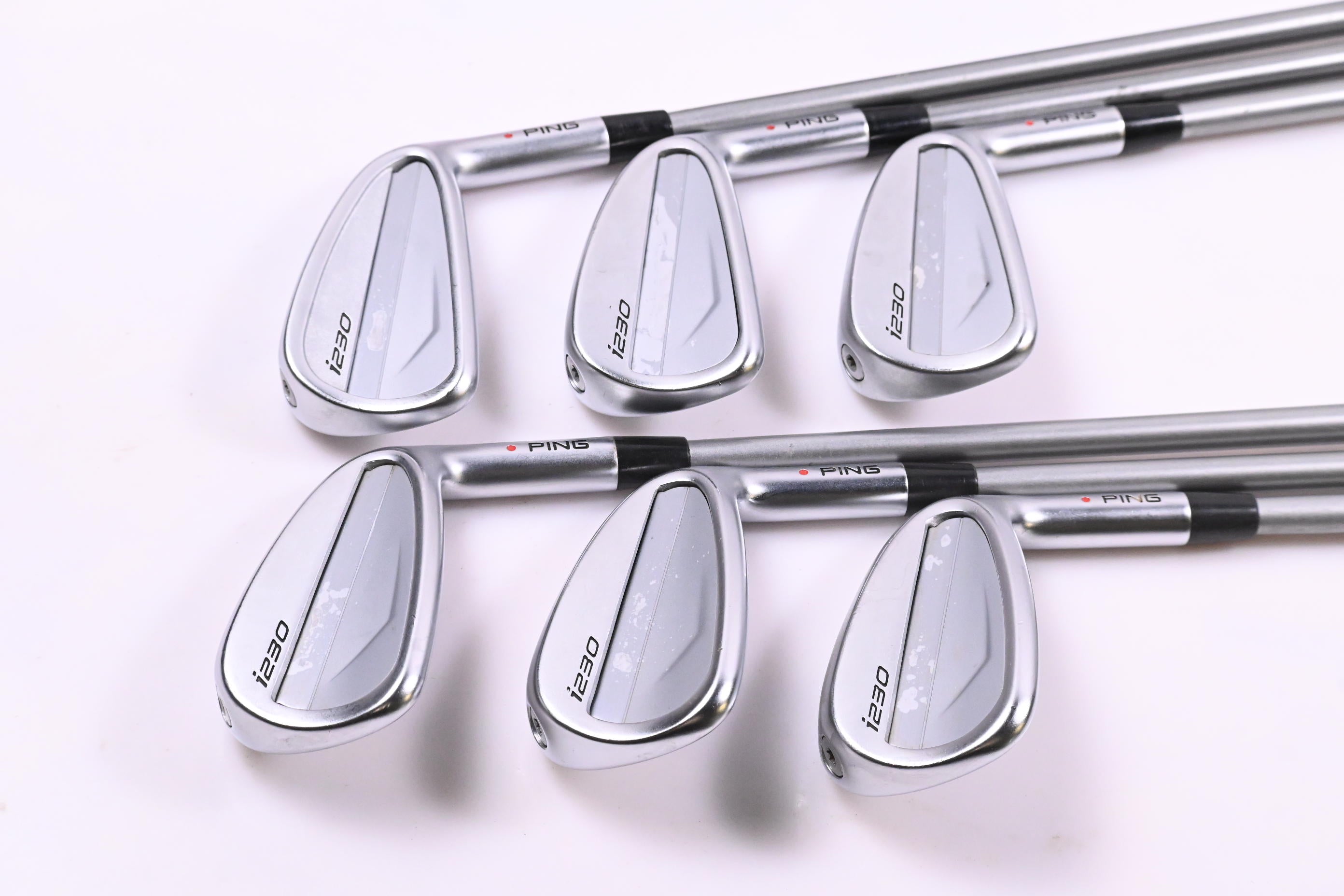 Ping i230 Irons / 5-PW / Red Dot / Senior Flex Ping Alta Quick 45 Shafts