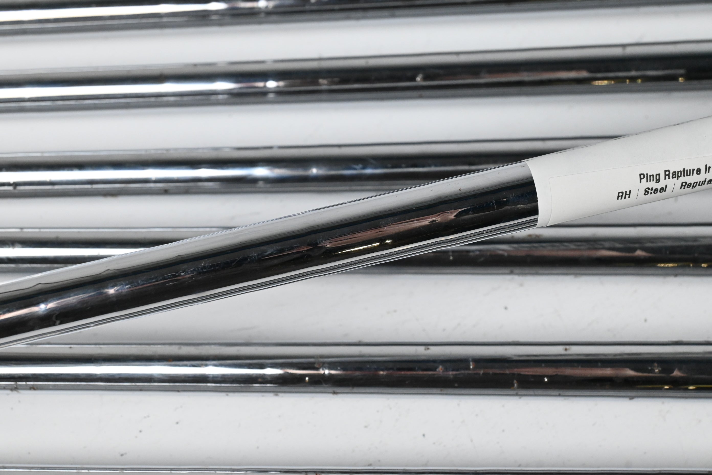 Ping Rapture Irons / 4-PW+SW / Black Dot / Regular Flex Ping Shafts