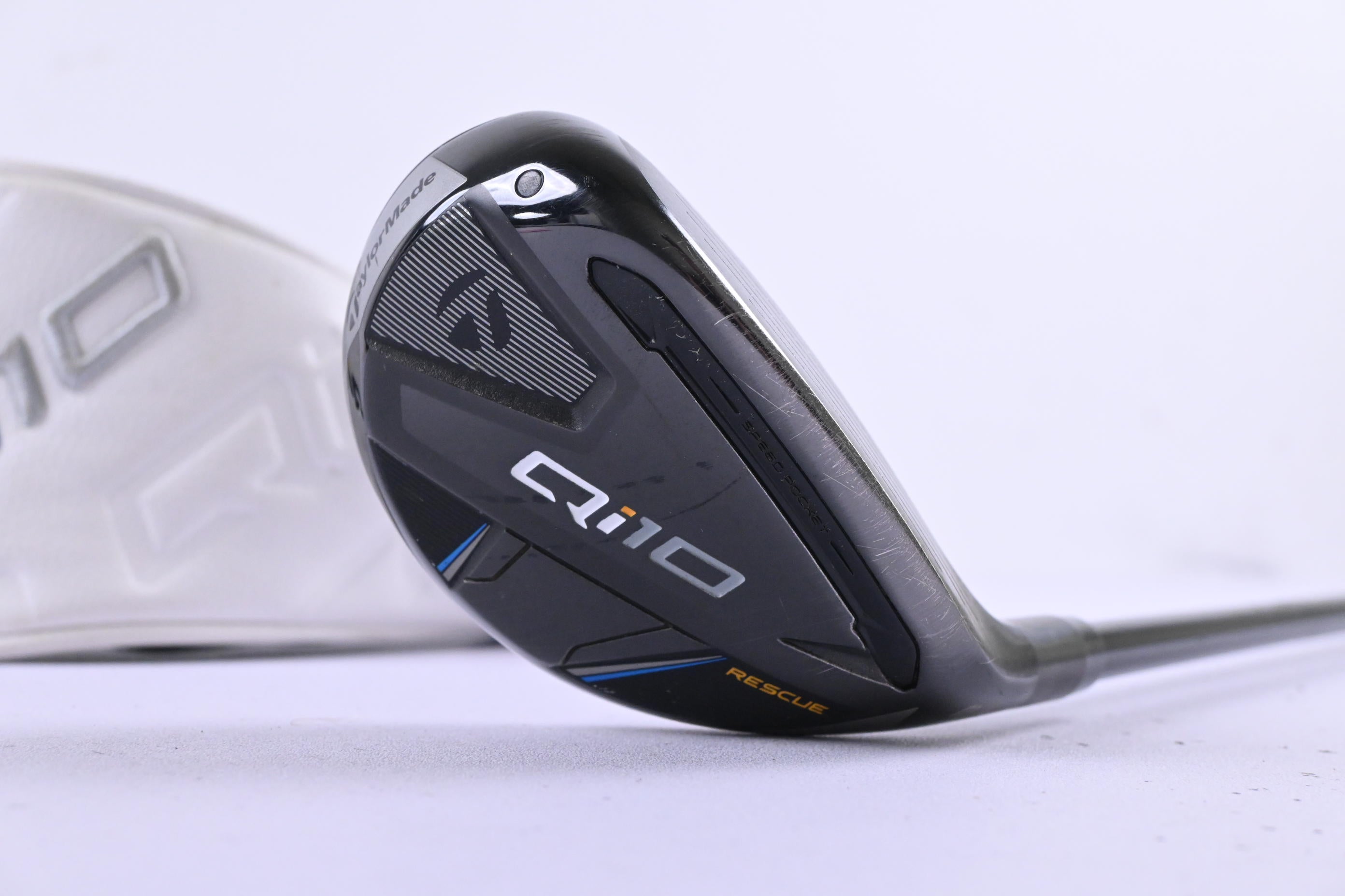 Taylormade Qi10 #3 Hybrid / 19 Degree / Stiff Flex Fujikura Ventus TR Blue 7