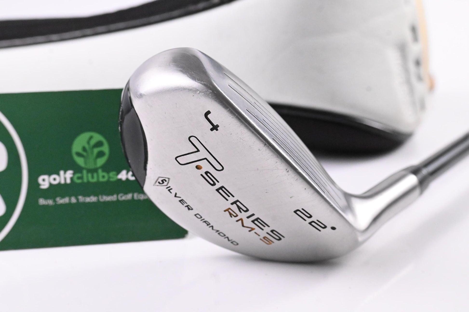 Alpha Silver Diamond T-Series RM-5 #4 Hybrid / 22 Degree / Stiff Flex Alpha
