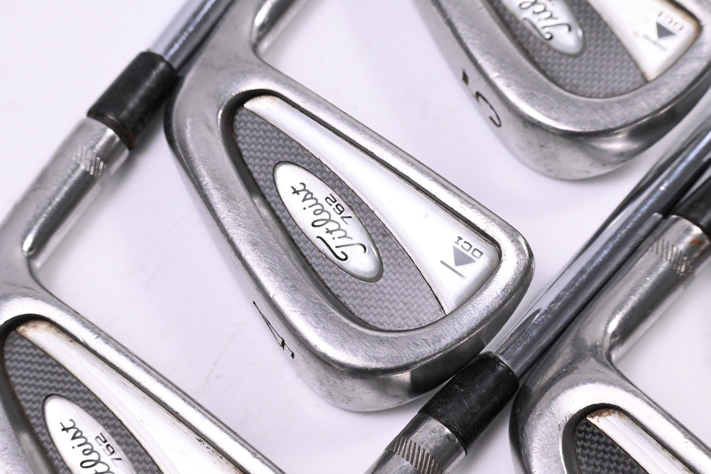 Titleist DCI 762 Irons / 3-8i / Stiff Flex Dynamic Gold Shaft