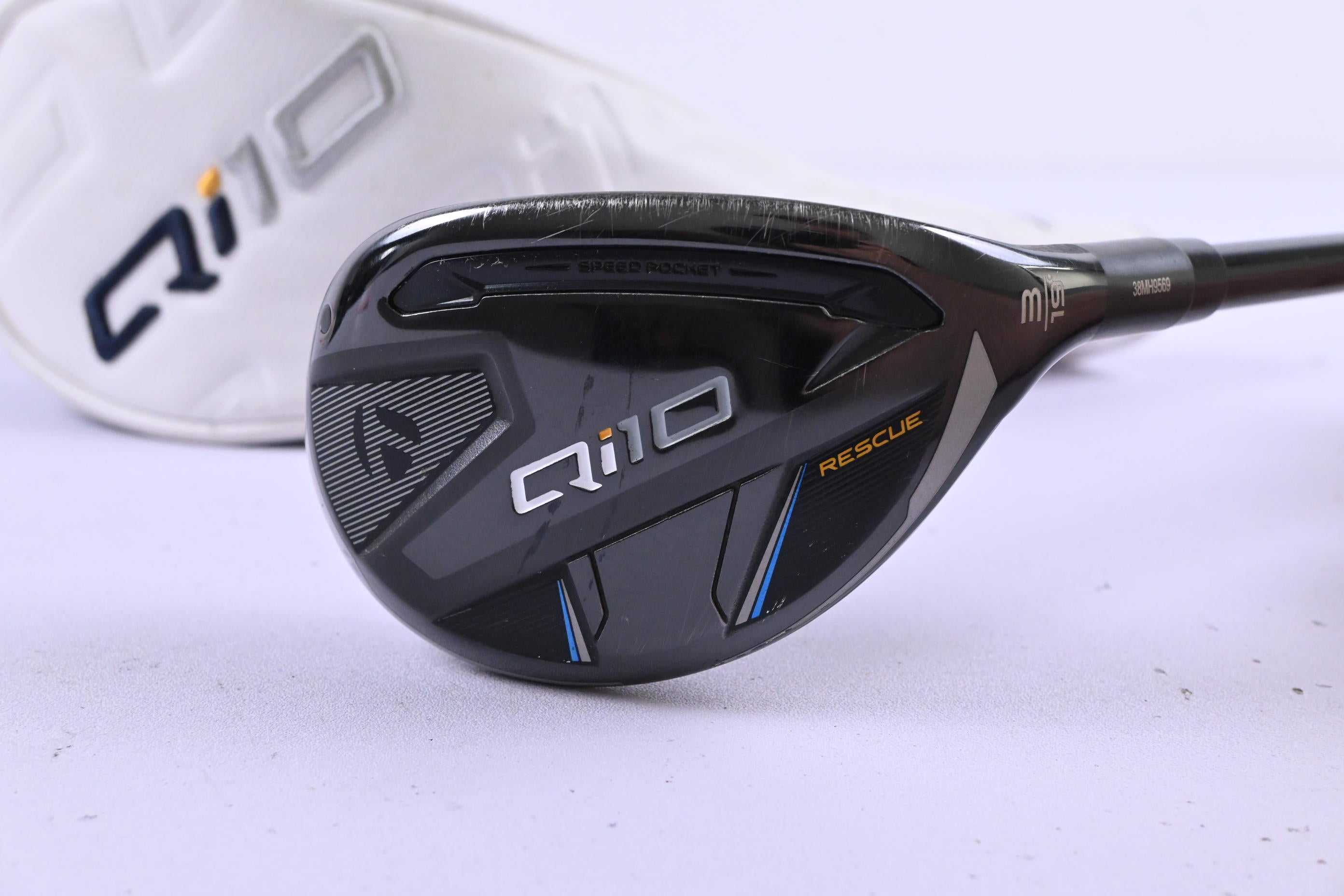 Taylormade Qi10 #3 Hybrid / 19 Degree / Stiff Flex Fujikura Ventus TR Blue 7