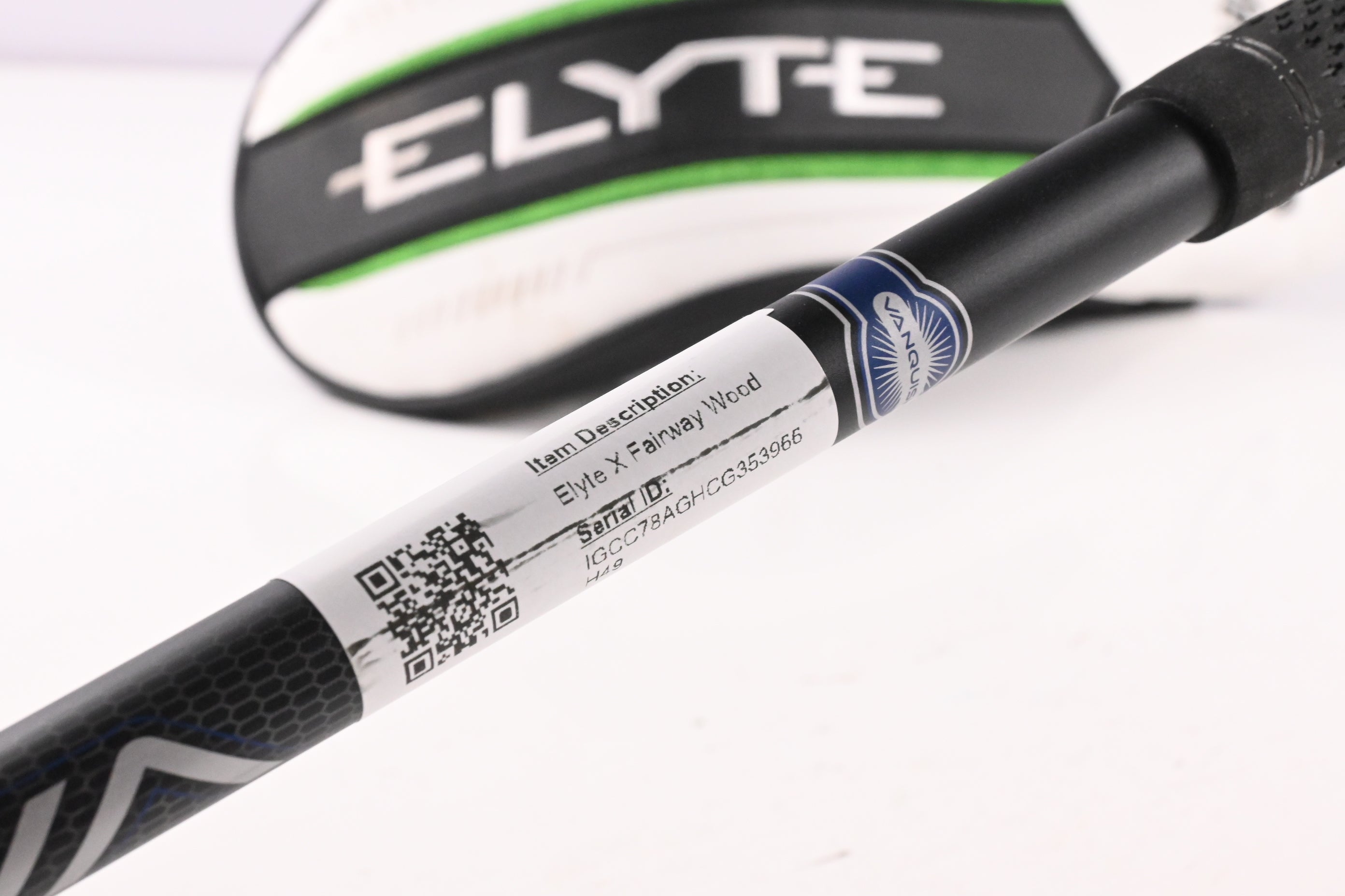Callaway Elyte X #3 Wood / 15 Degree / Regular Flex Vanquish 5 Shaft