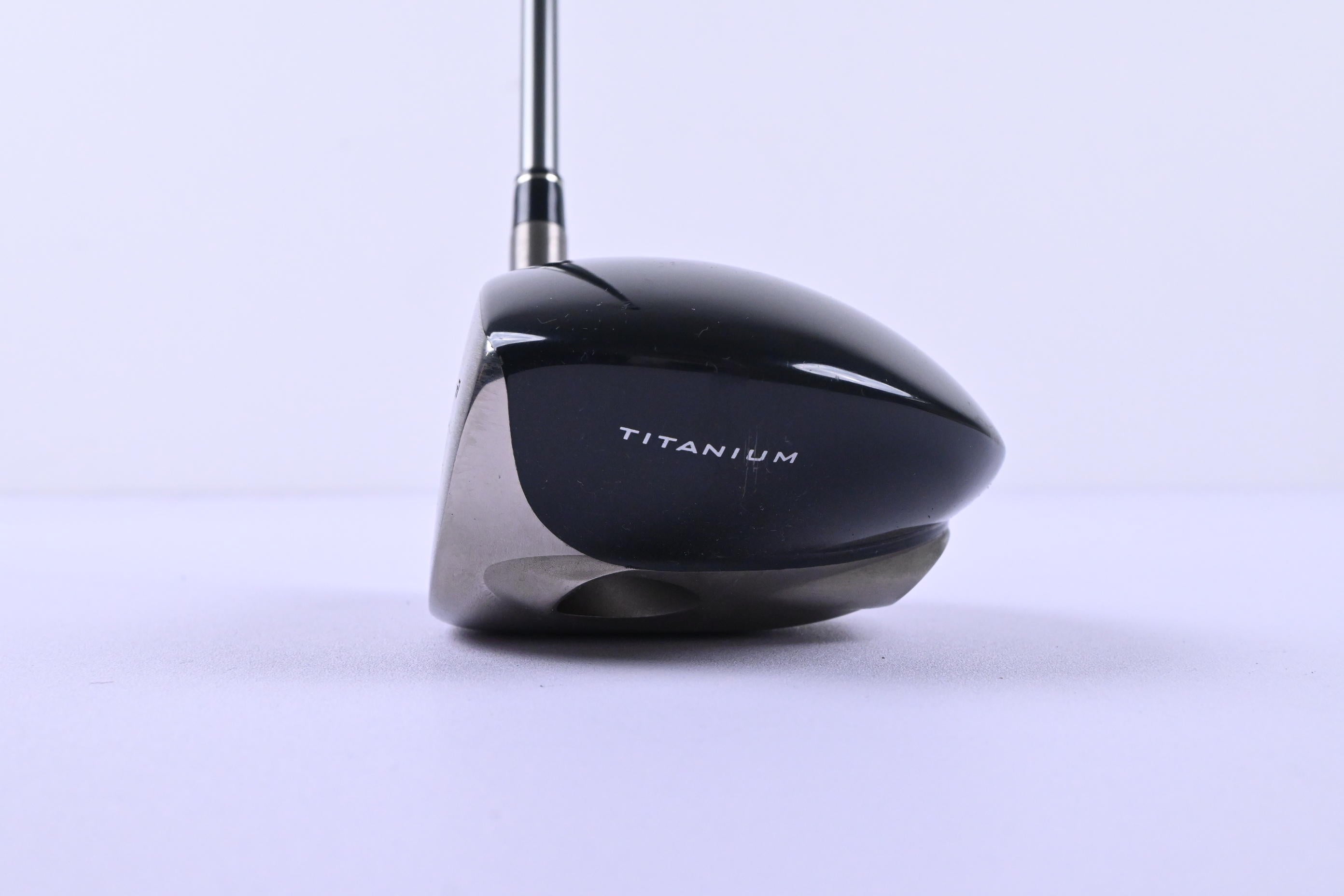Left Hand Taylormade R7 Quad Driver / 9.5 Degree / Stiff Flex M.A.S.2 65 Shaft