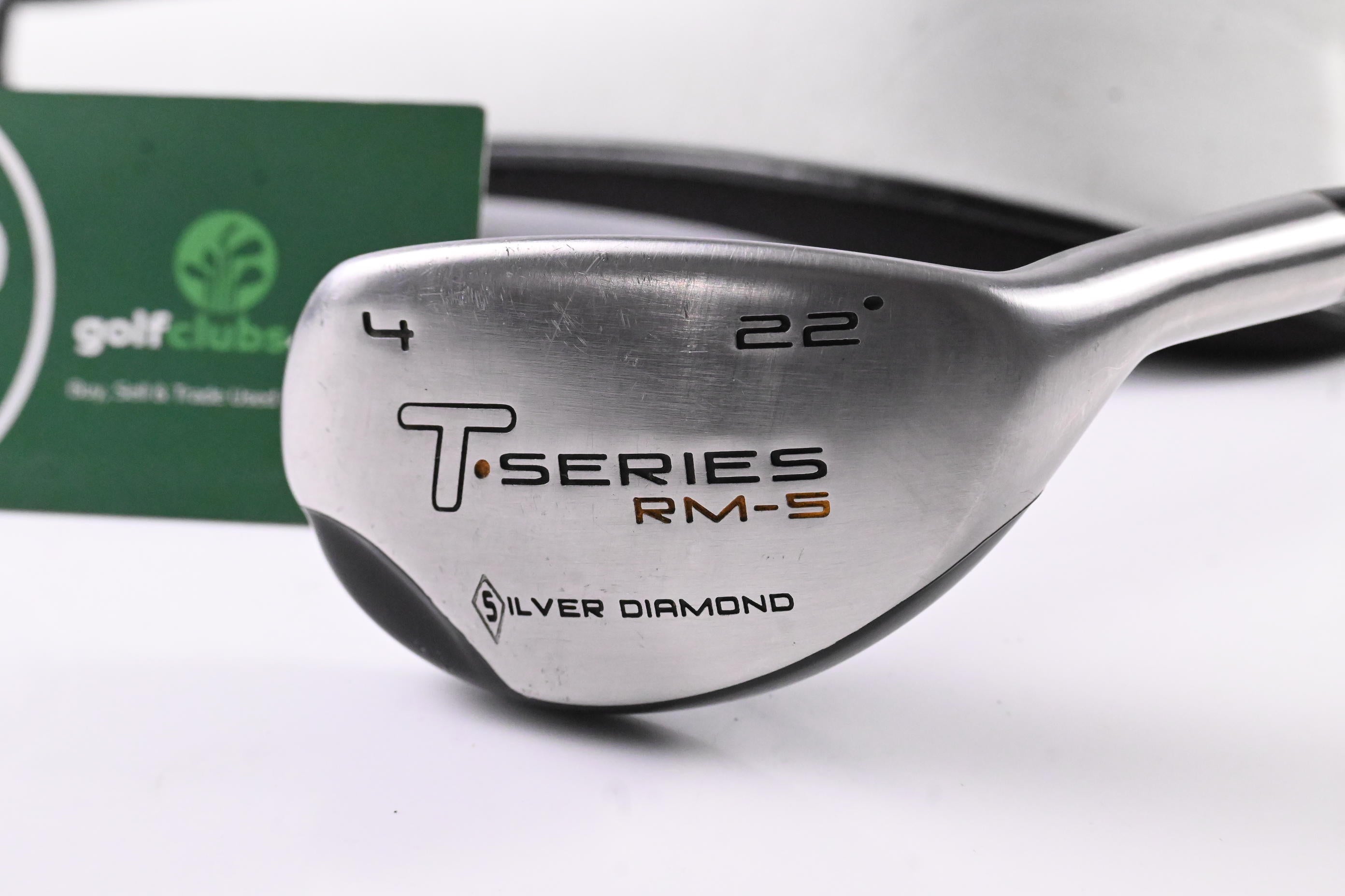 Alpha Silver Diamond T-Series RM-5 #4 Hybrid / 22 Degree / Stiff Flex Alpha