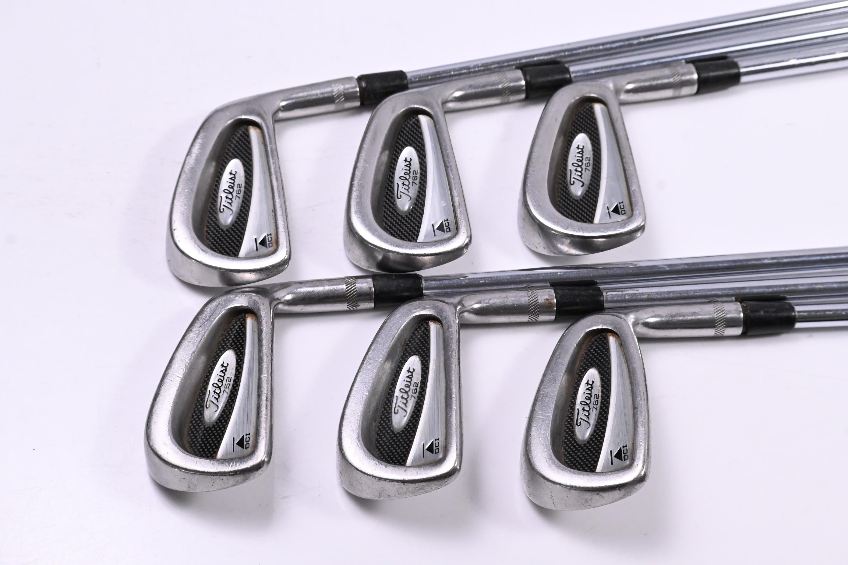 Titleist DCI 762 Irons / 3-8i / Stiff Flex Dynamic Gold Shaft