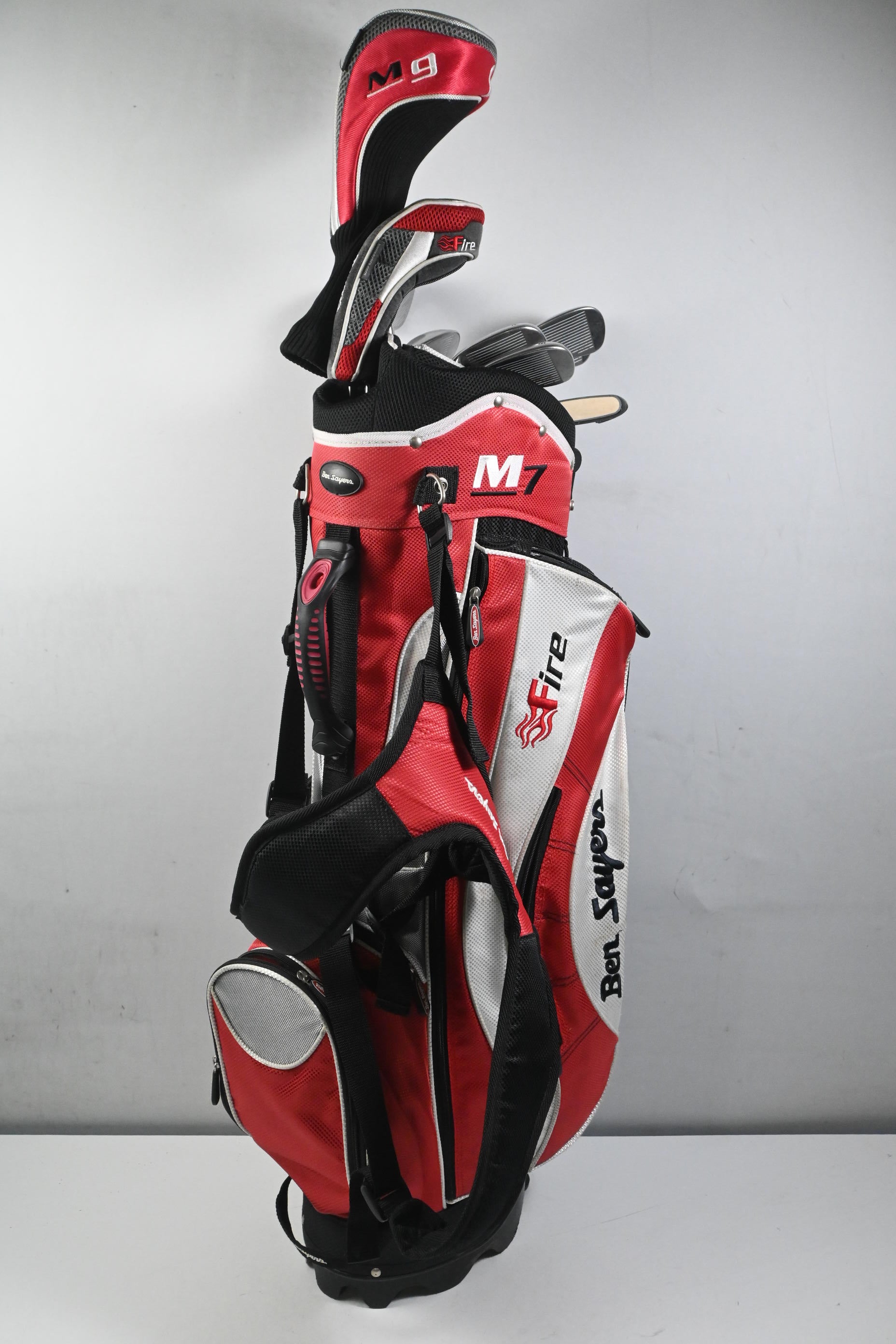 Ben Sayers M7 Fire Package Set / Woods, Irons, Putter, Bag