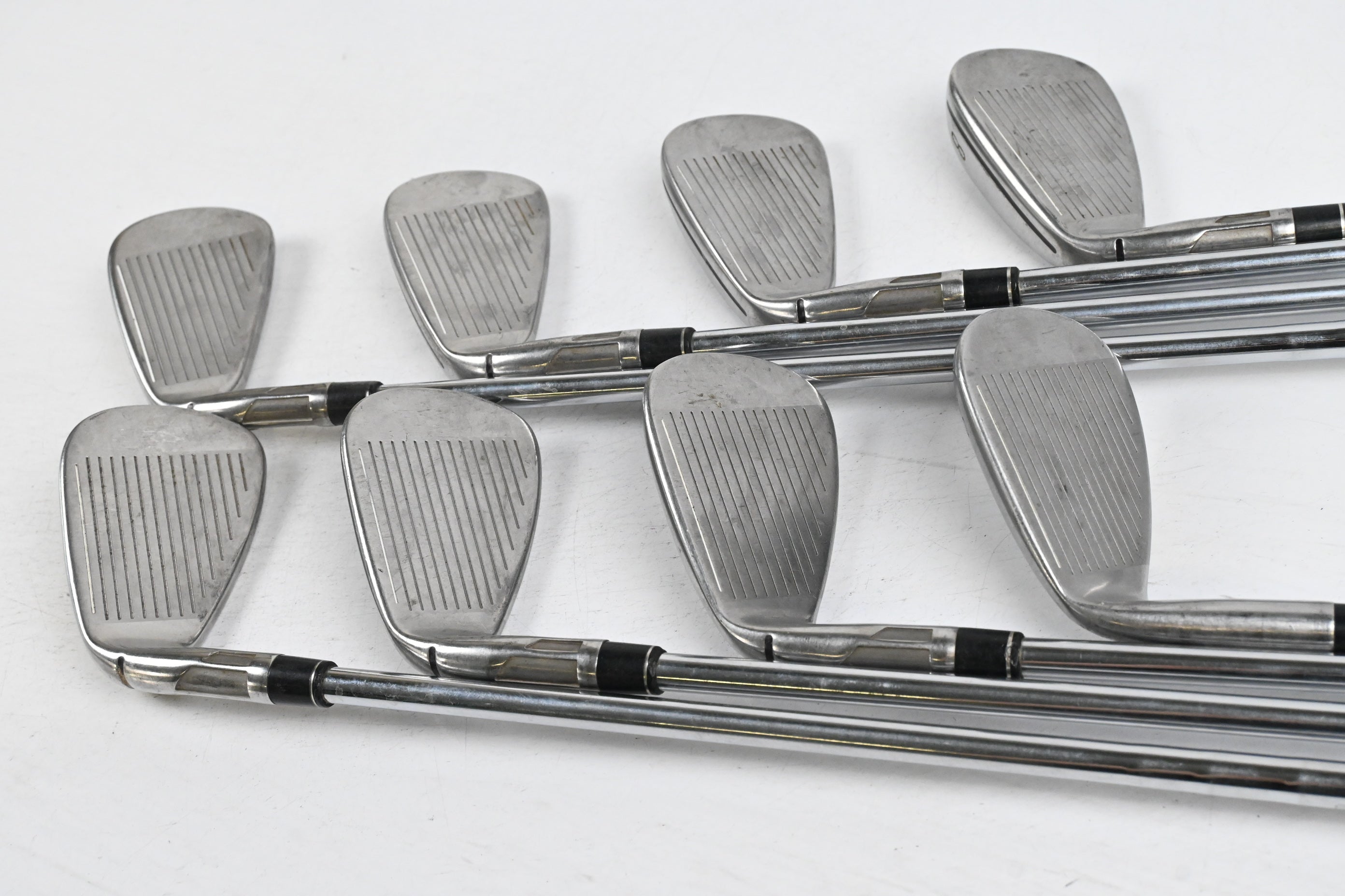 Taylormade Stealth Irons / 5-PW+GW+SW / Regular Flex KBS MAX MT 85 Shafts