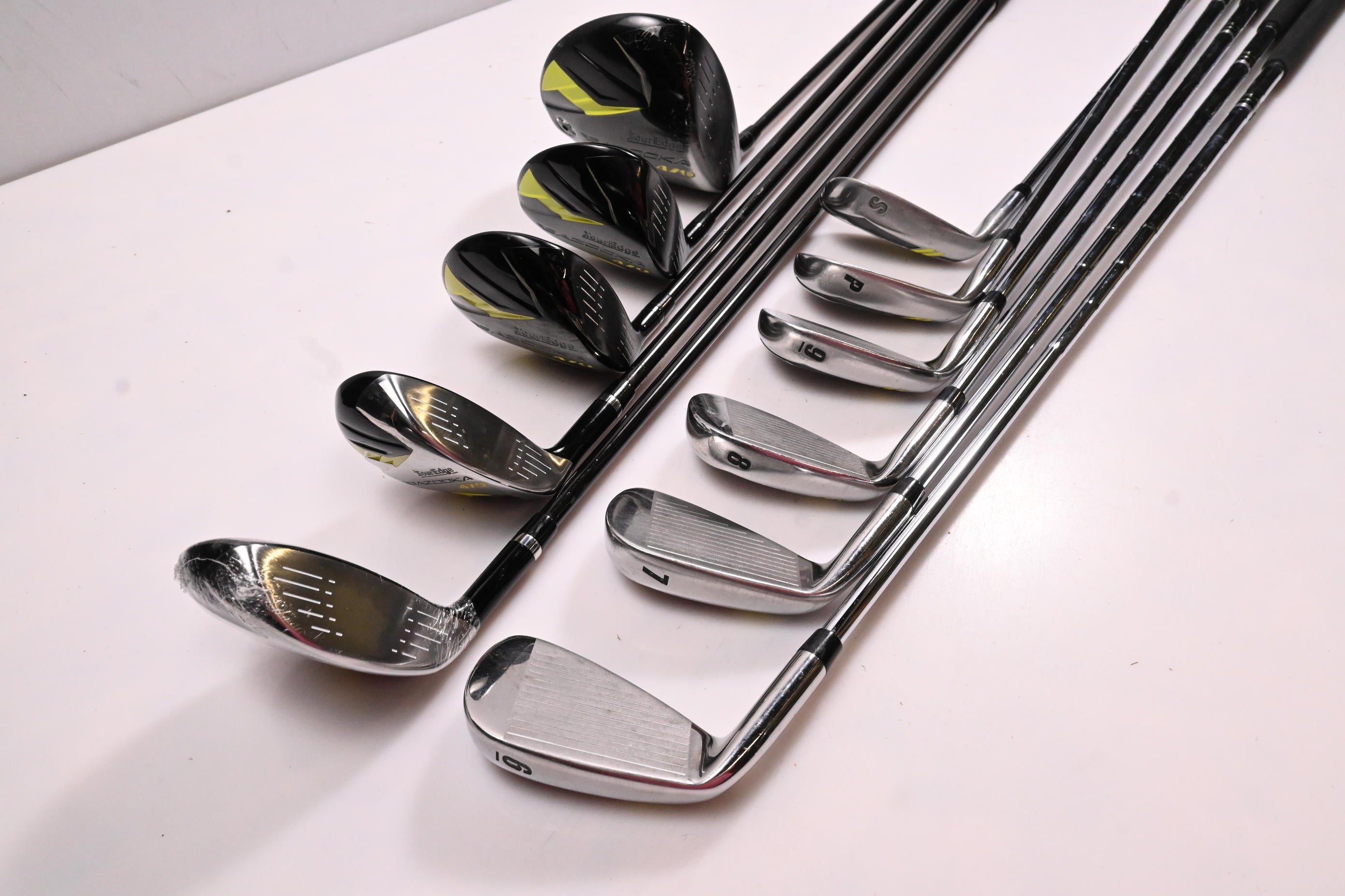 Tour Edge Bazooka 470 Package Set / Woods, Irons, Putter, Bag