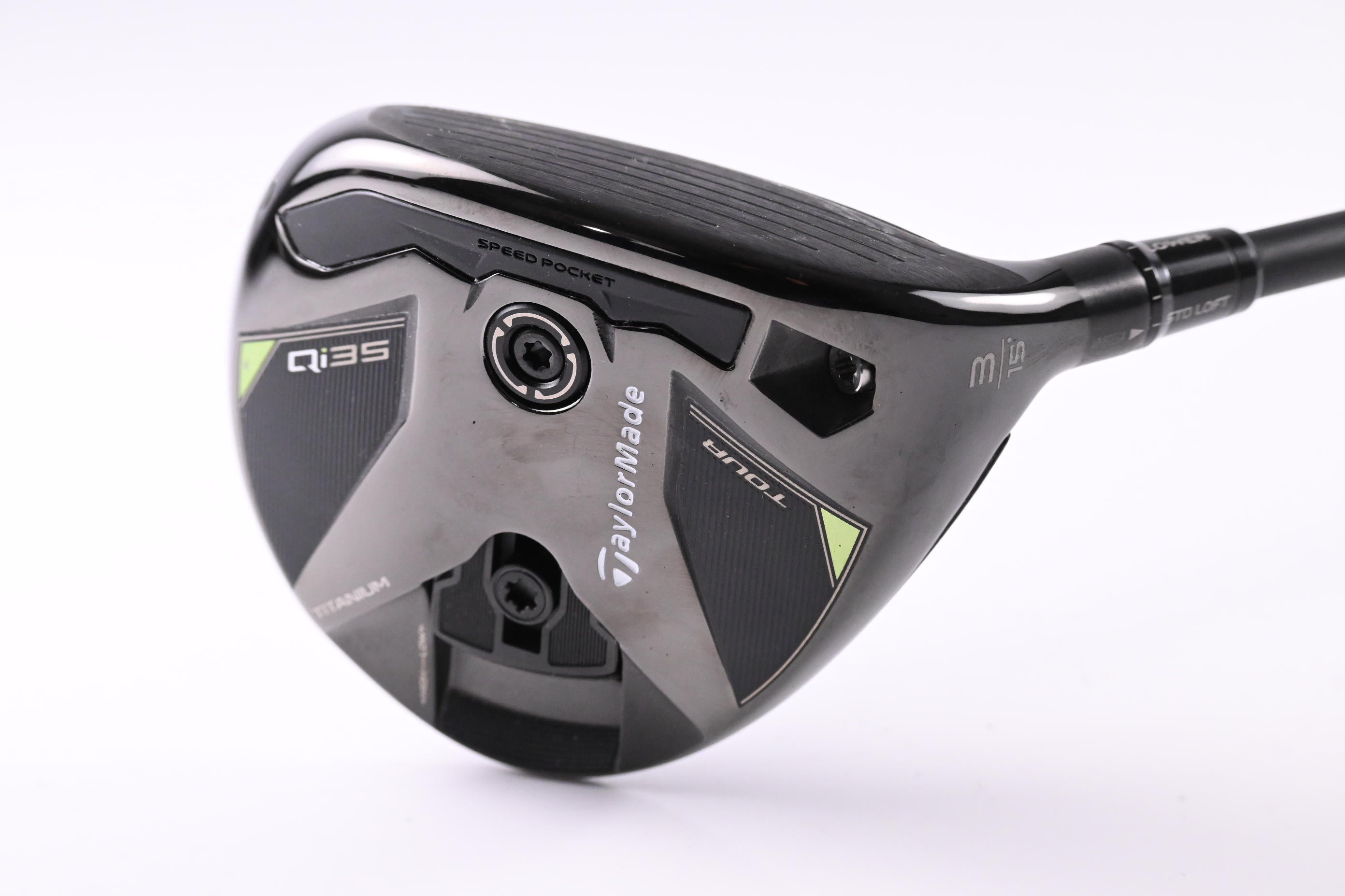 Taylormade Qi35 Tour #3 Wood / 15 Degree / Stiff Flex Kai`li Blue 75 Shaft