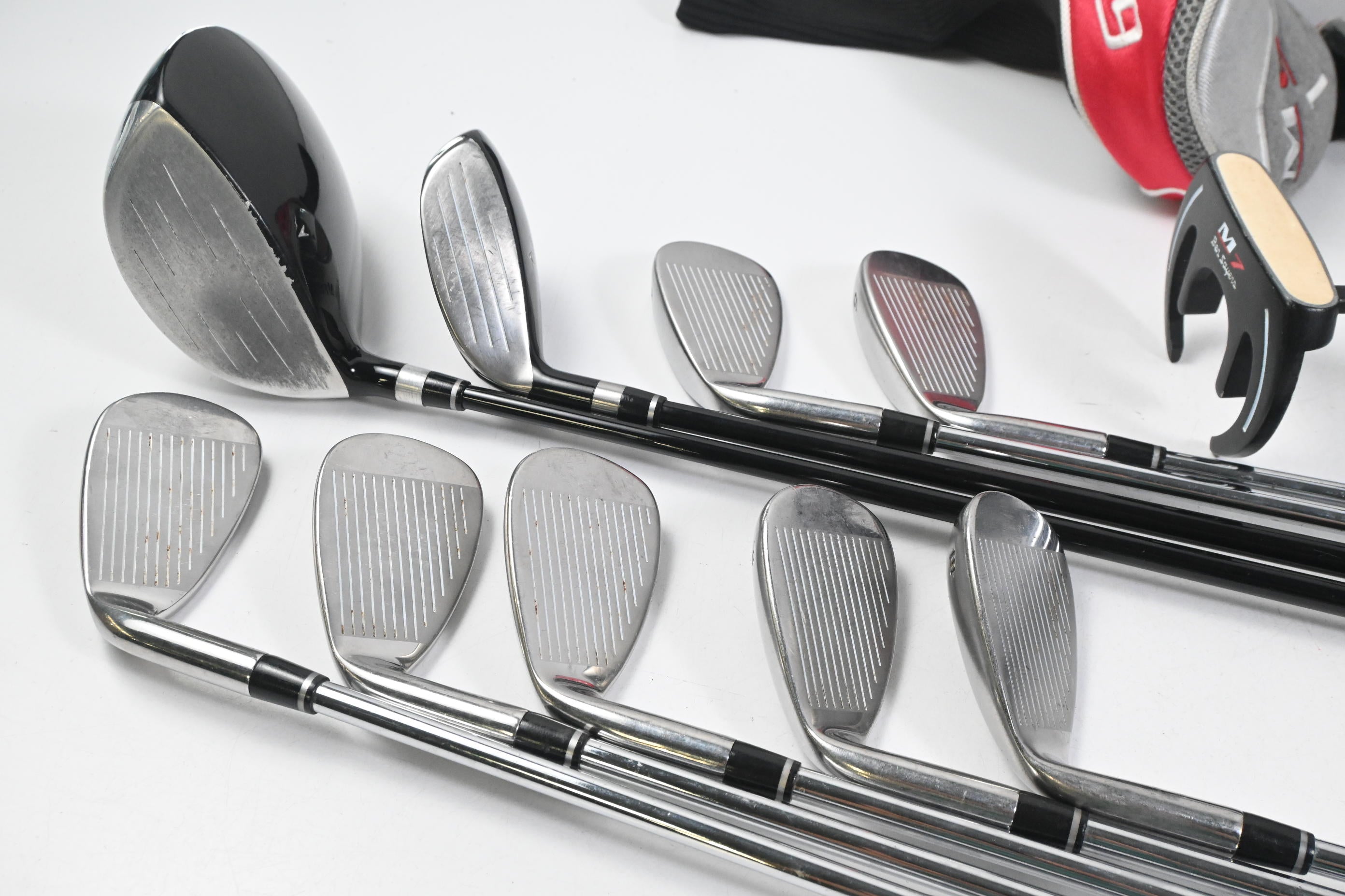 Ben Sayers M7 Fire Package Set / Woods, Irons, Putter, Bag