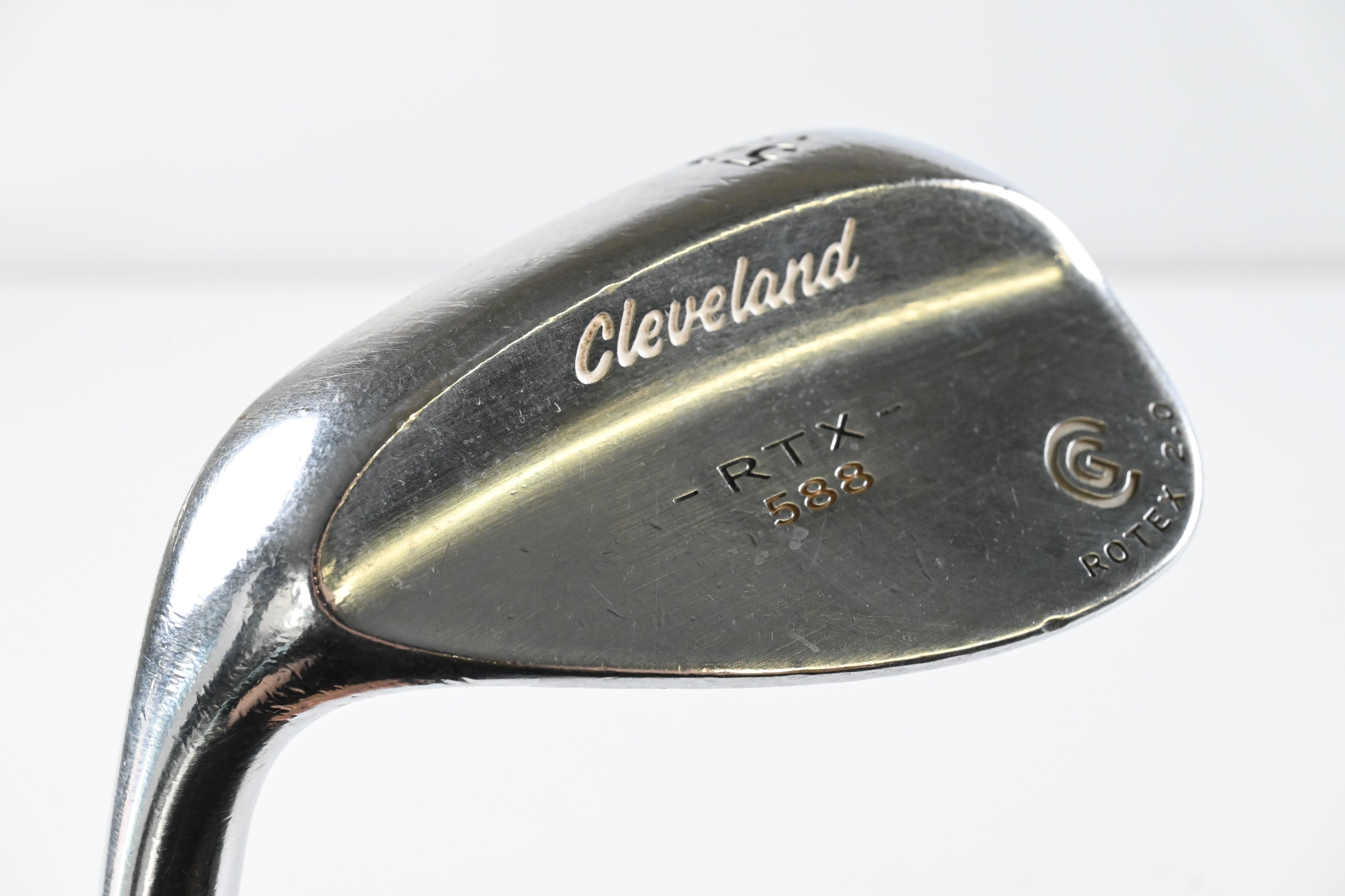 Left Hand Cleveland 588 RTX 2.0 Gap Wedge / 52 Degree / Wedge Flex Steel Shaft