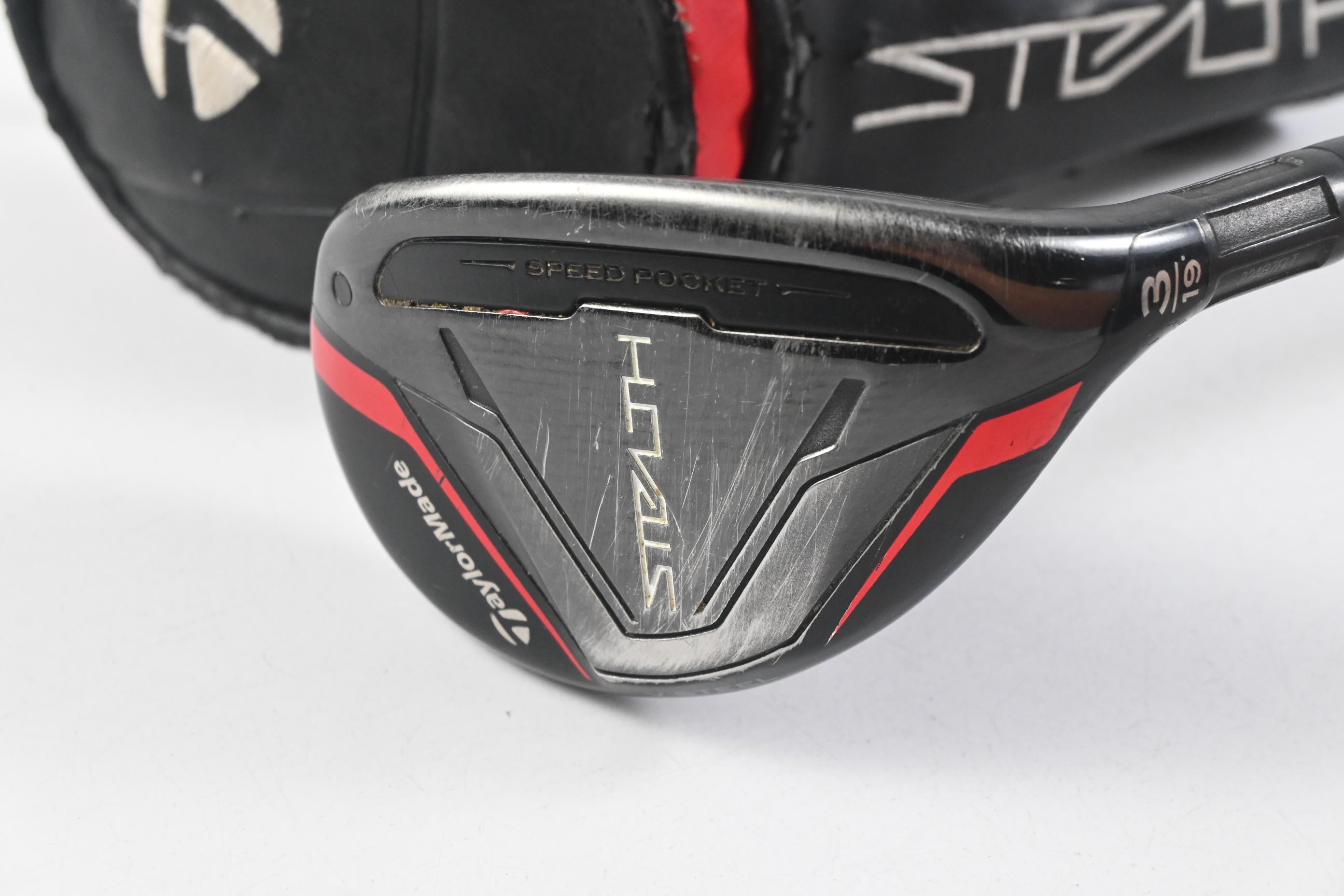 Taylormade Stealth #3 Hybrid / 19 Degree / Stiff Flex Ventus Red 7 Shaft