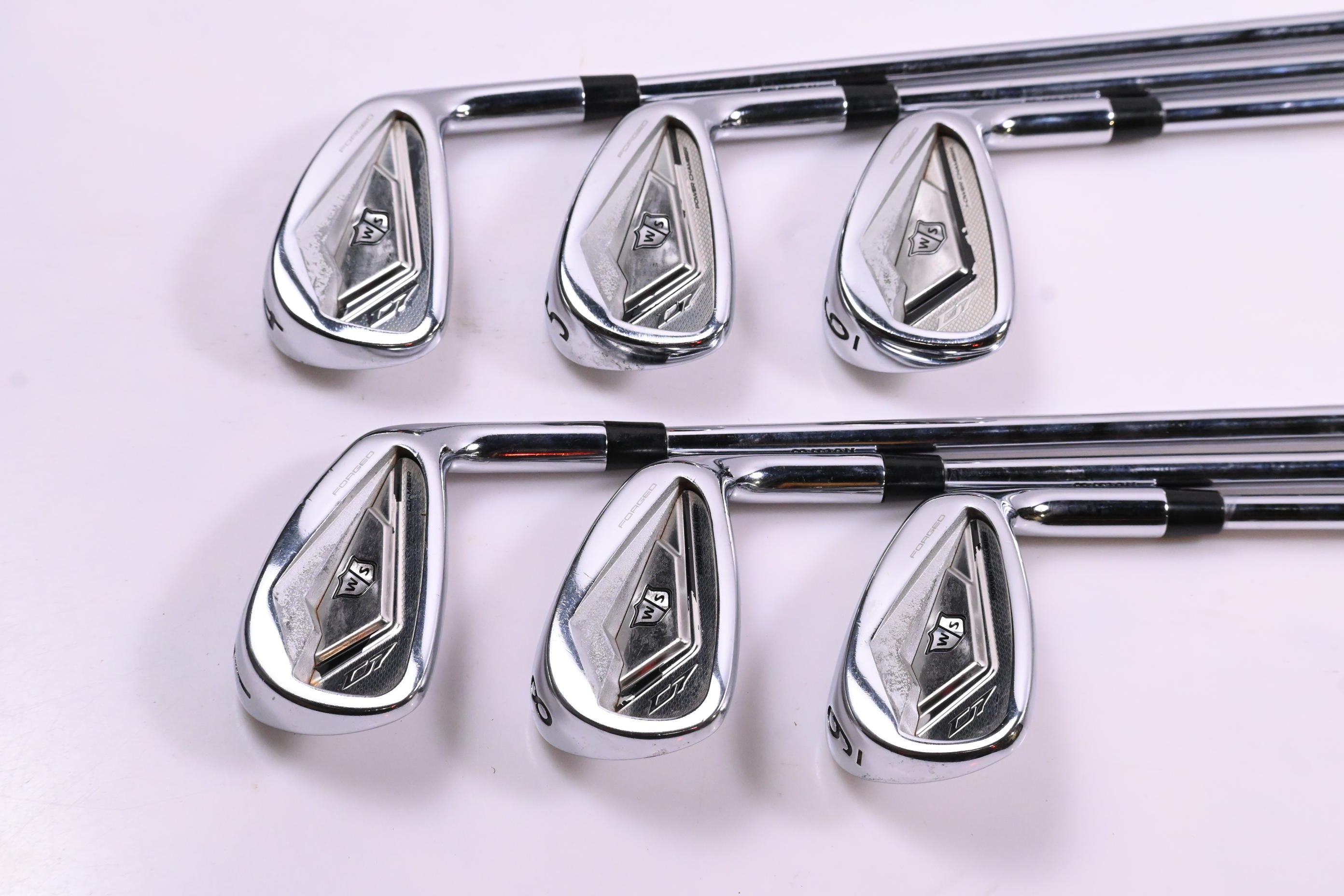 Wilson D7 Forged Irons / 4-9i / Stiff Flex KBS $-Taper Lite 100 Shafts