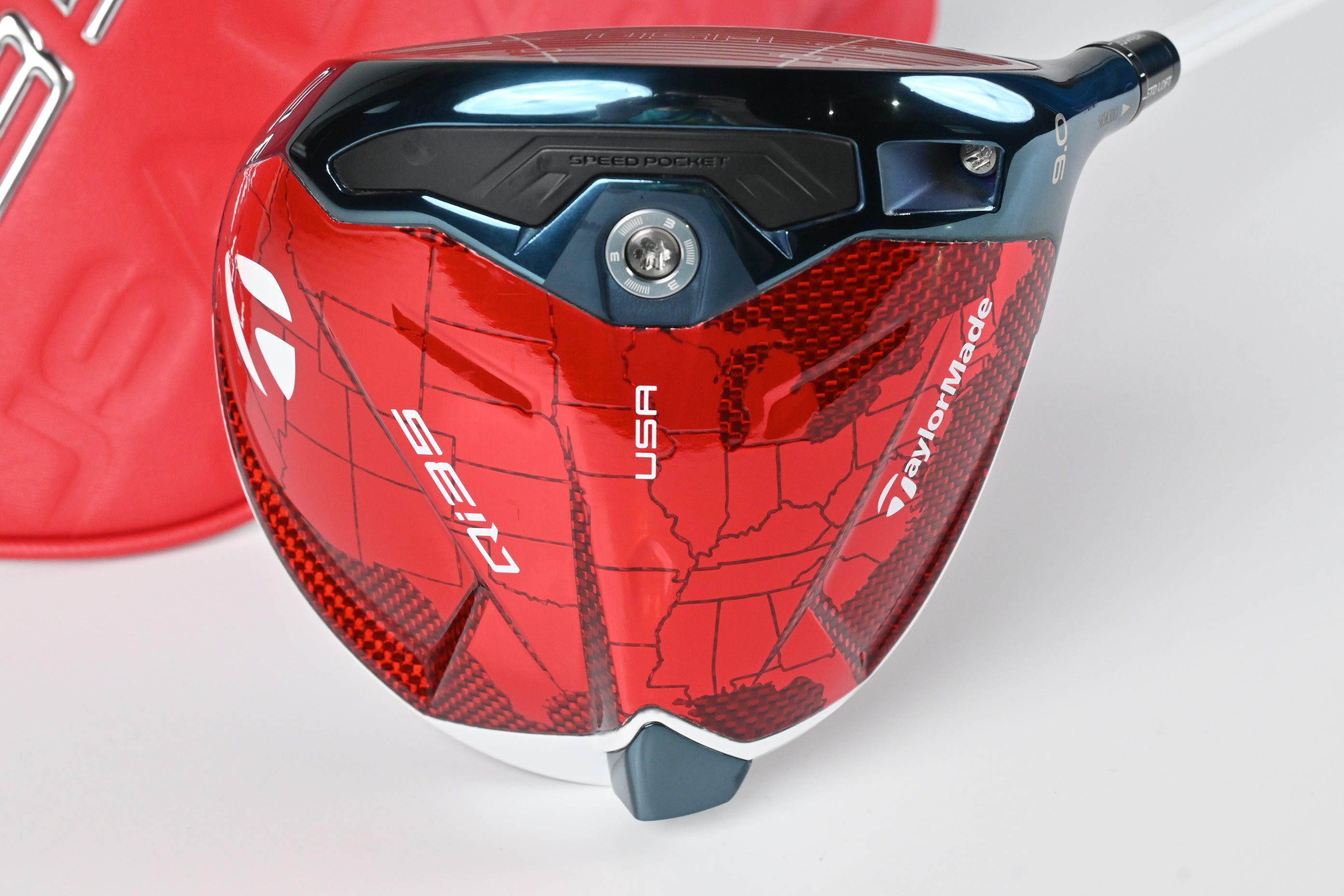 Taylormade Qi35 USA Driver / 9 Degree / Stiff Flex Fujikura Air Speeder 50 Shaft