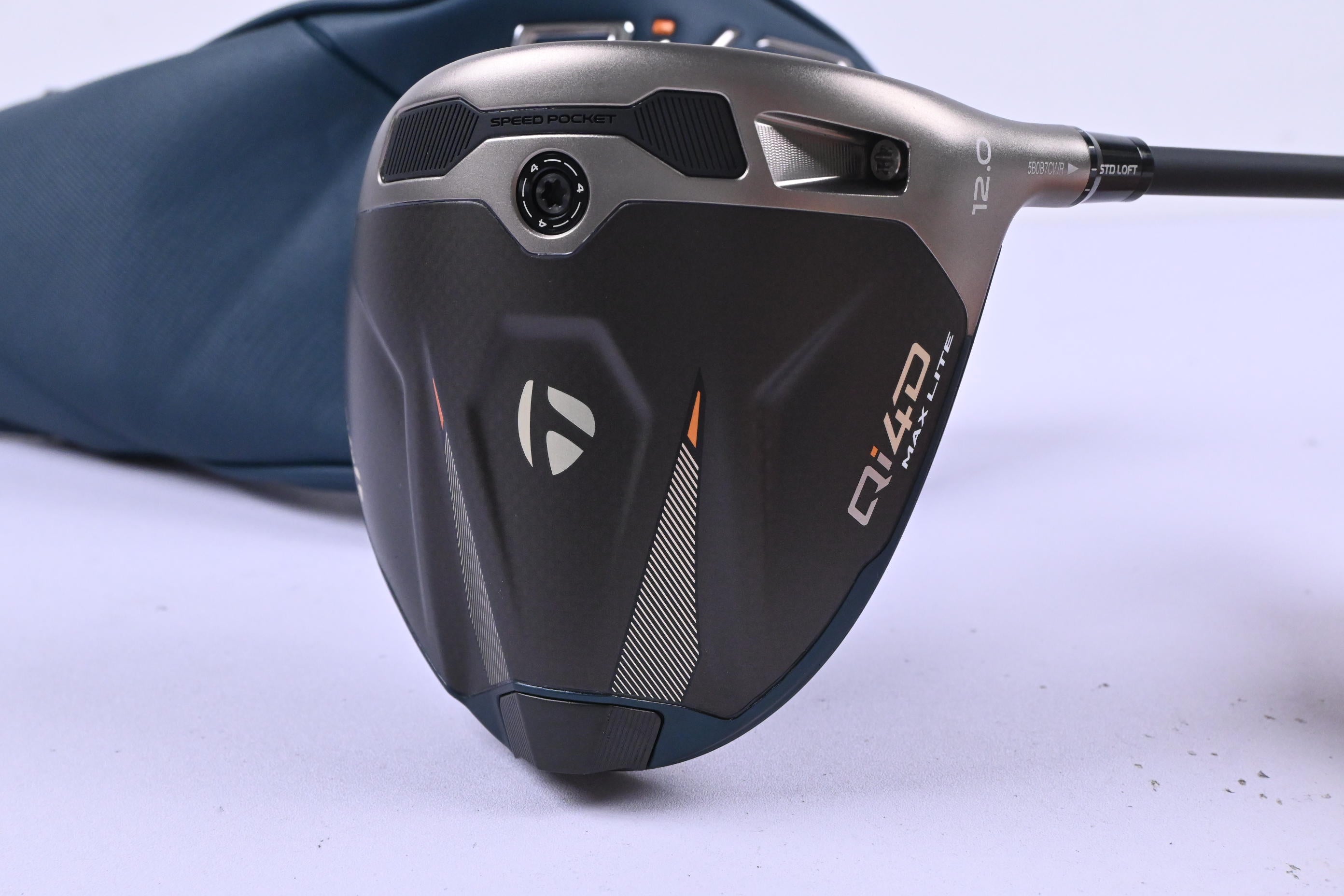 Taylormade Qi4D Max Lite Driver / 12 Degree / Regular Flex REAX 50 Shaft