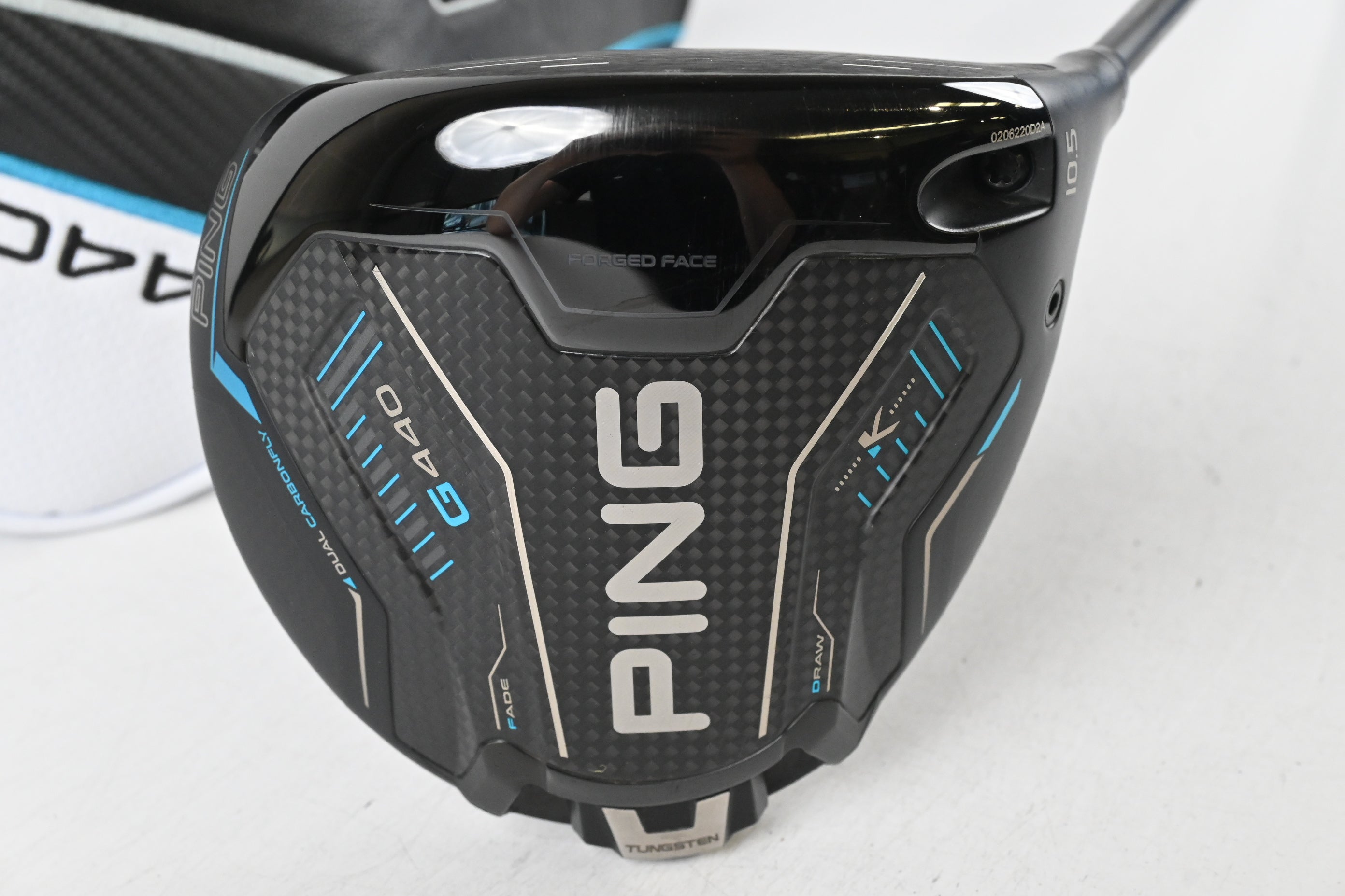 Ping G440 K Driver / 10.5 Degree / Stiff Flex Ping Alta CB Blue 50 Shaft