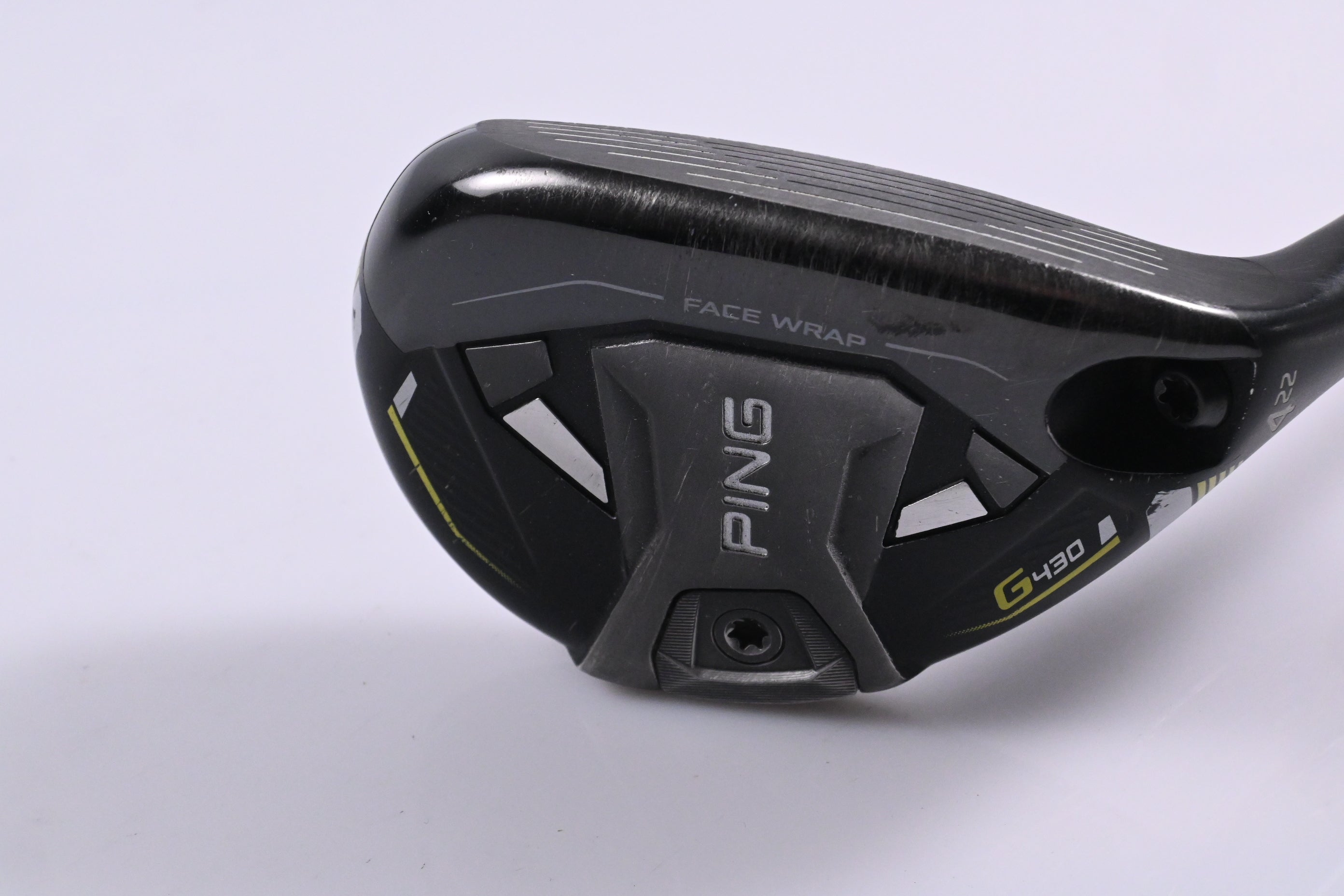 Ping G430 #4 Hybrid / 22 Degree / Stiff Flex Ping Tour 2.0 Chrome 85 Shaft