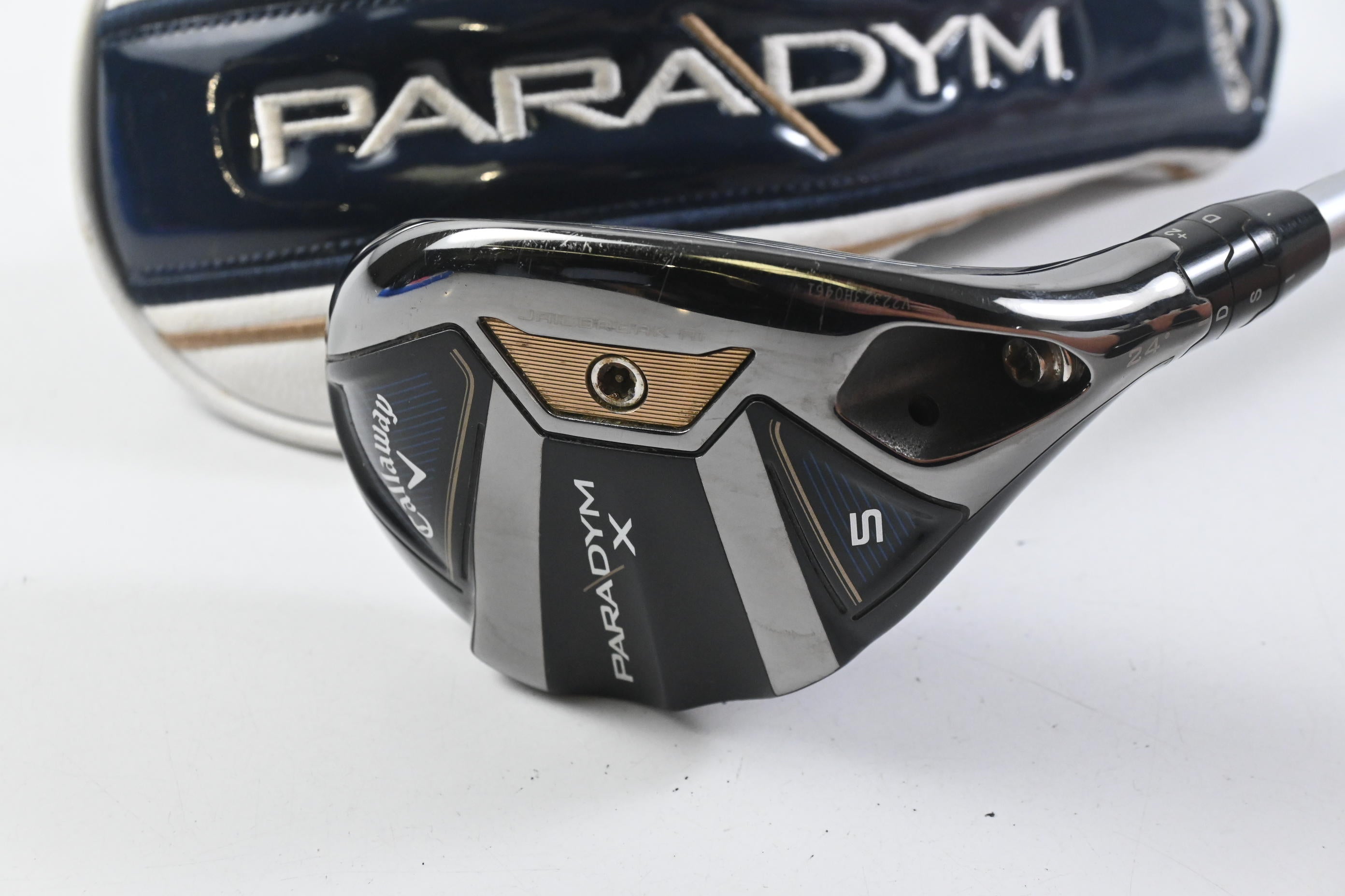 Callaway Paradym X #5 Hybrid / 24 Degree / Senior Flex Aldila Ascent 50 Shaft