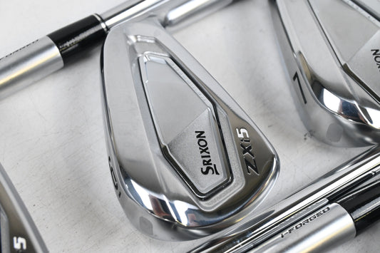 Srixon ZXi5 Irons / 5-PW / Regular Flex Dynamic Gold R300 Mid 100 Shafts