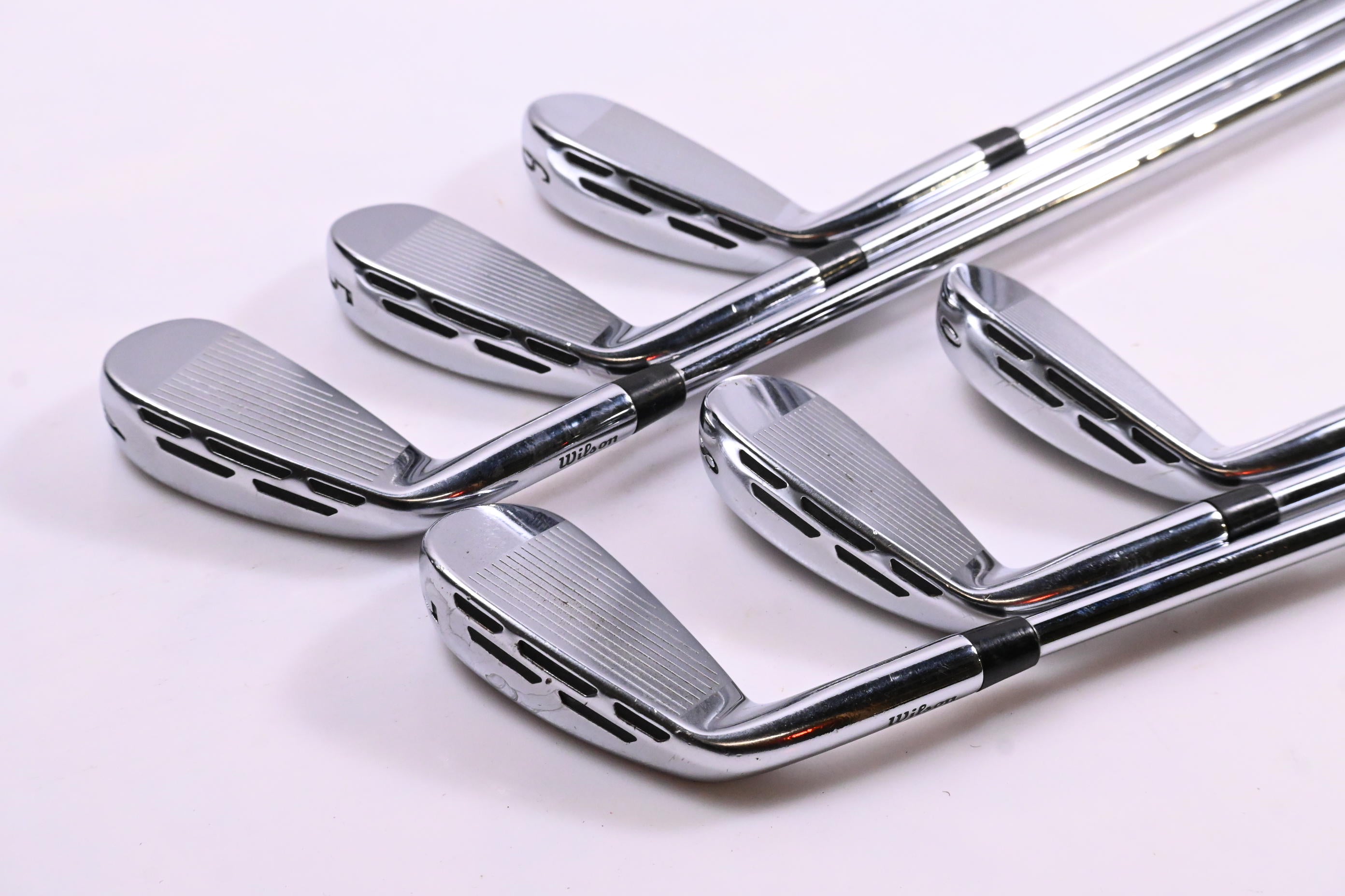 Wilson D7 Forged Irons / 4-9i / Stiff Flex KBS $-Taper Lite 100 Shafts