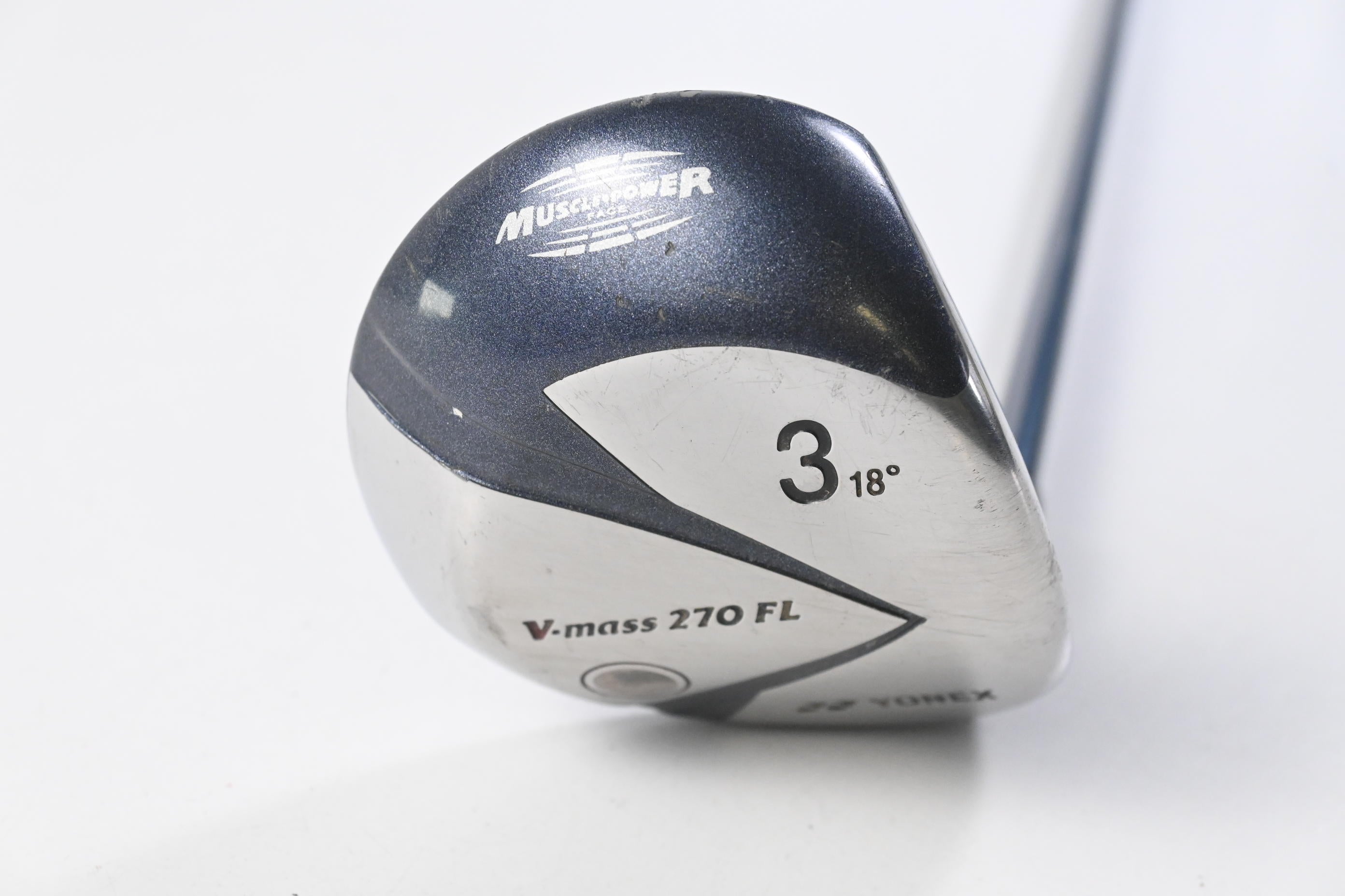 Yonex V-Mass 270 FL #3 Wood / 18 Degree / Ladies Flex Yonex Ultimum Ti 50 Shaft