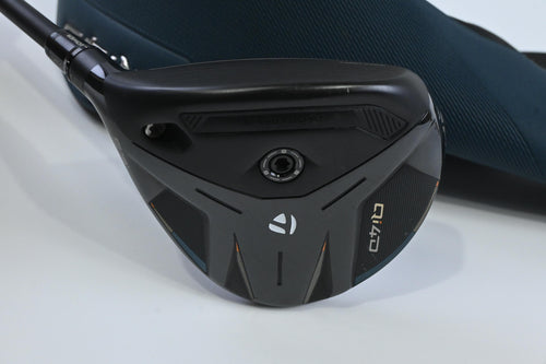 Left Hand TaylorMade Qi4D #5 Wood / 18 Degree / X-Flex TaylorMade Reax White 65