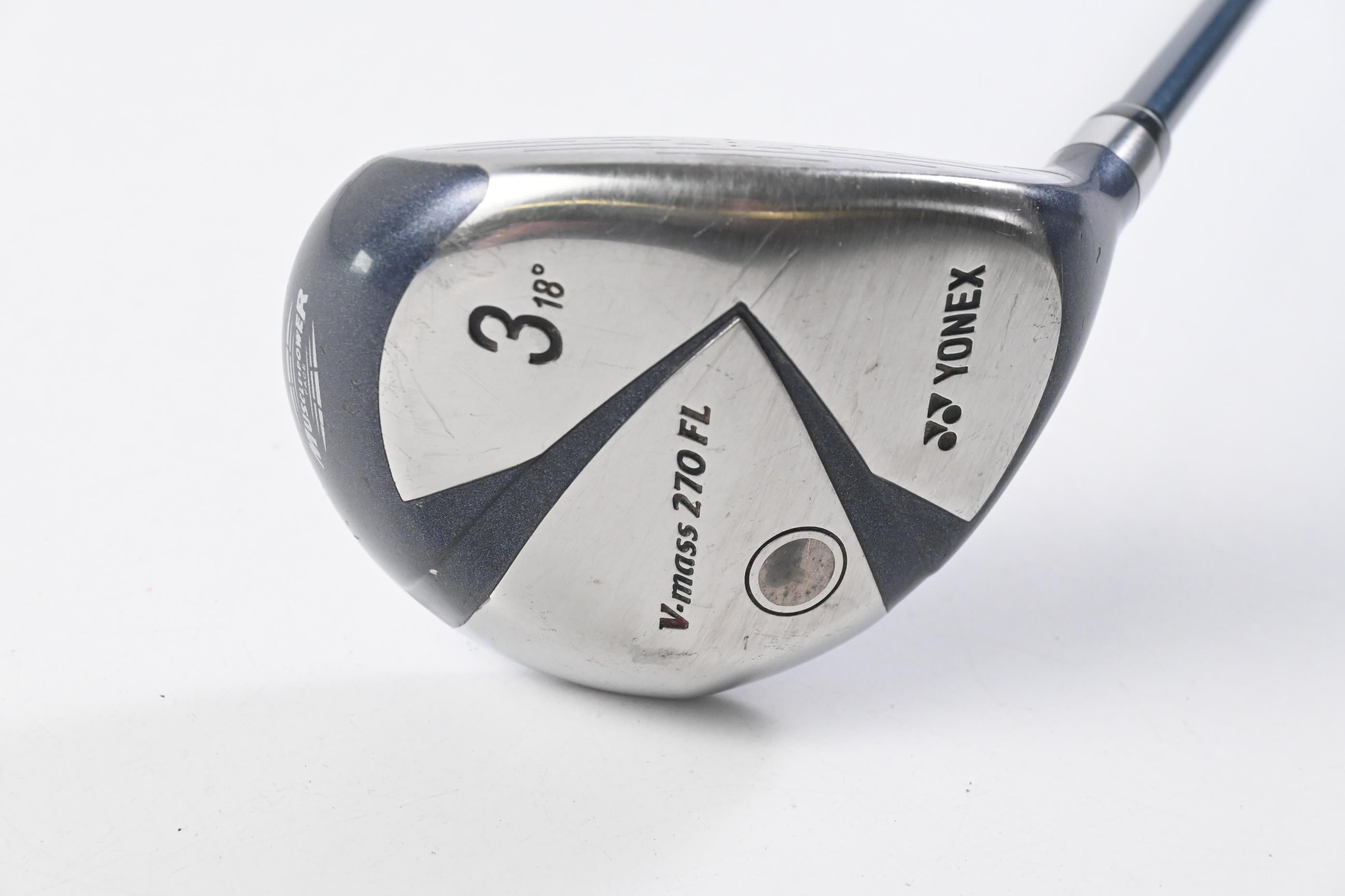 Yonex V-Mass 270 FL #3 Wood / 18 Degree / Ladies Flex Yonex Ultimum Ti 50 Shaft