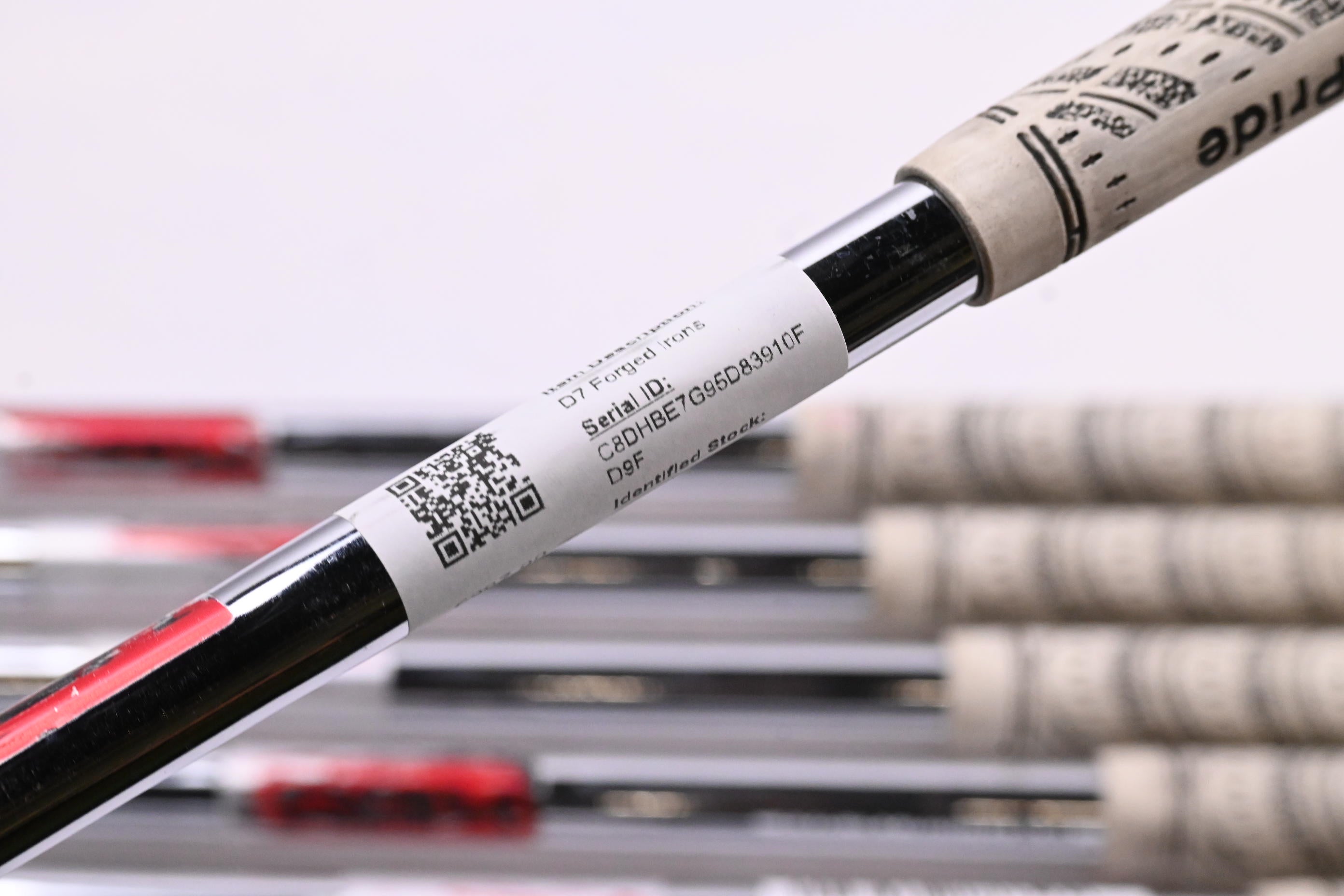 Wilson D7 Forged Irons / 4-9i / Stiff Flex KBS $-Taper Lite 100 Shafts