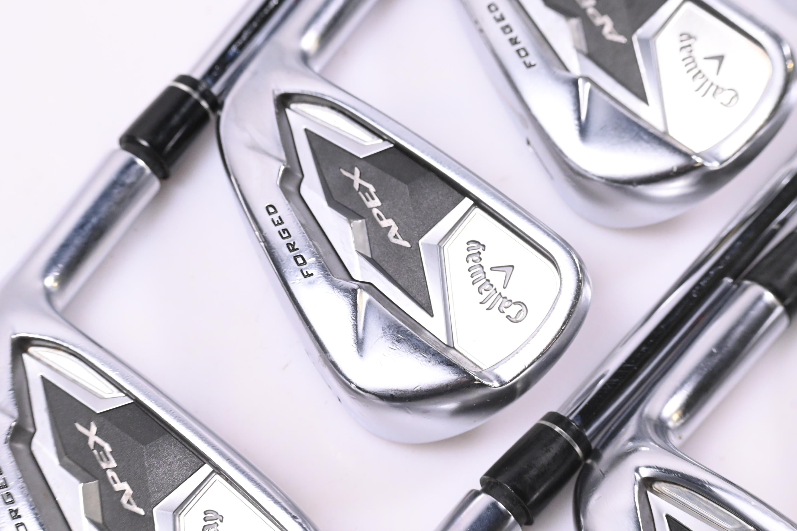 Callaway Apex 19 Irons / 5-PW+GW+SW / Stiff Flex Elevate Tour Shafts