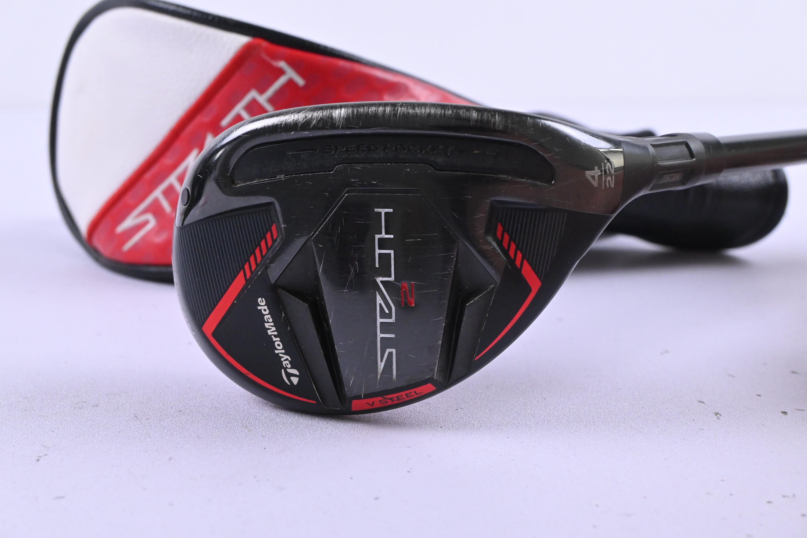 Taylormade Stealth 2 #4 Hybrid / 22 Degree / Stiff Flex Fujikura Ventus TR Red 7
