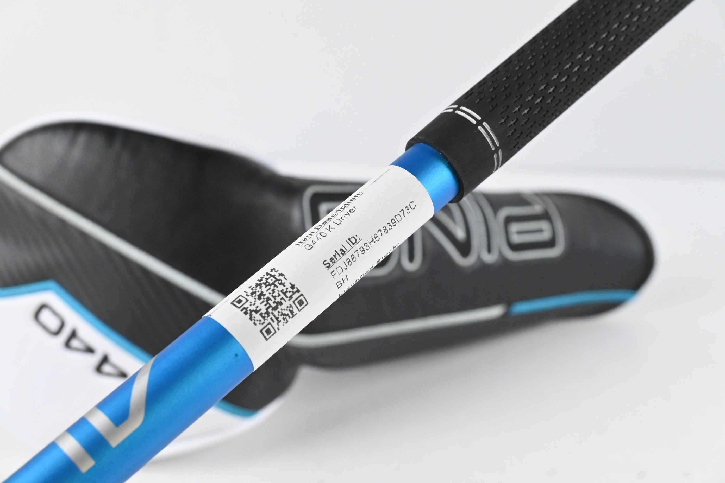 Ping G440 K Driver / 10.5 Degree / Stiff Flex Ping Alta CB Blue 50 Shaft