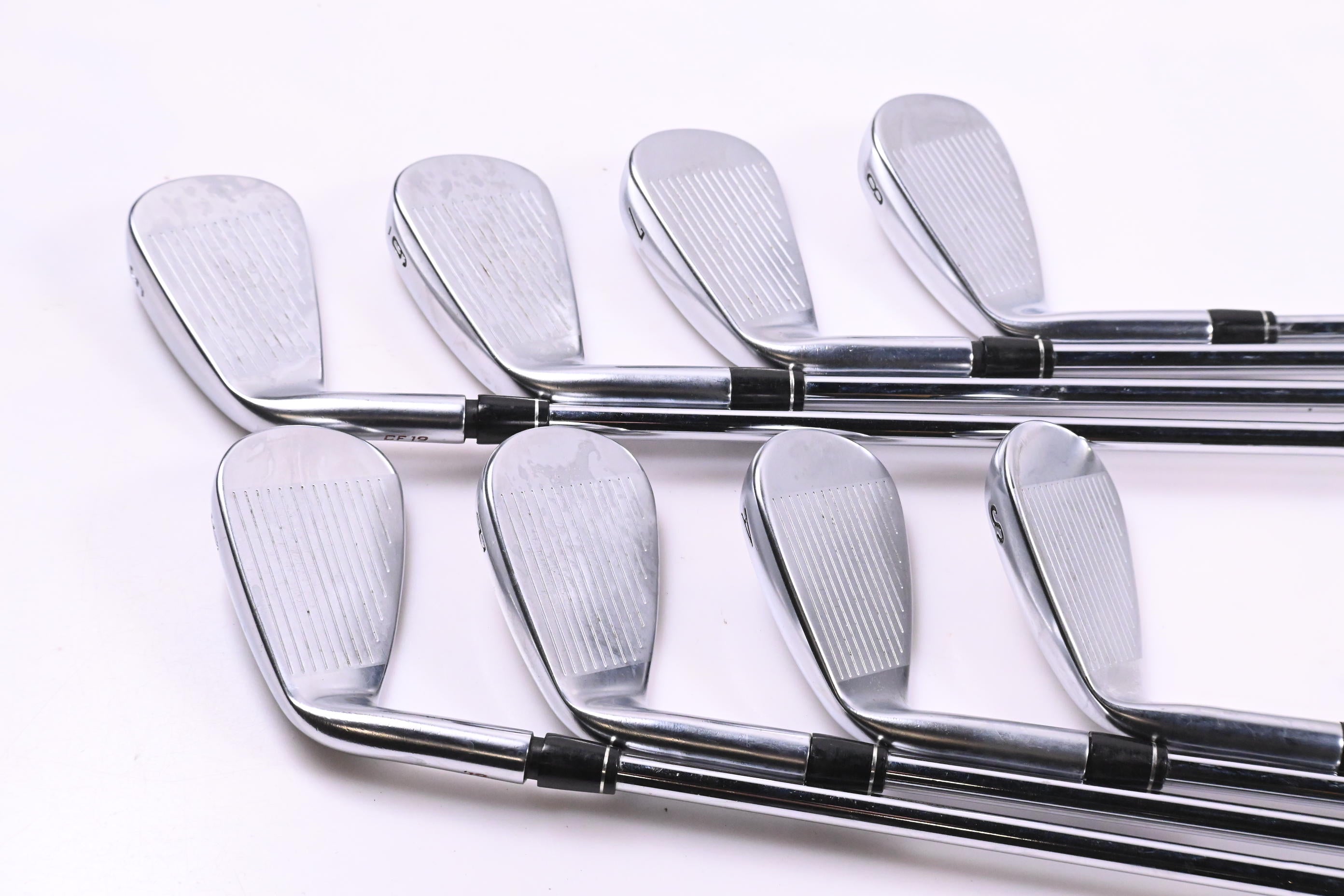 Callaway Apex 19 Irons / 5-PW+GW+SW / Stiff Flex Elevate Tour Shafts