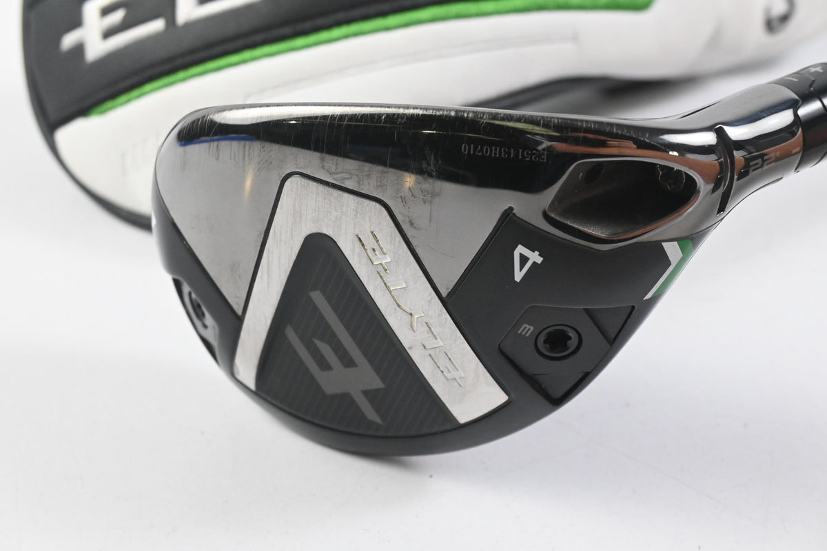 Callaway Elyte #4 Hybrid / 22 Degree / Regular Flex Denali Charcoal 60 Shaft