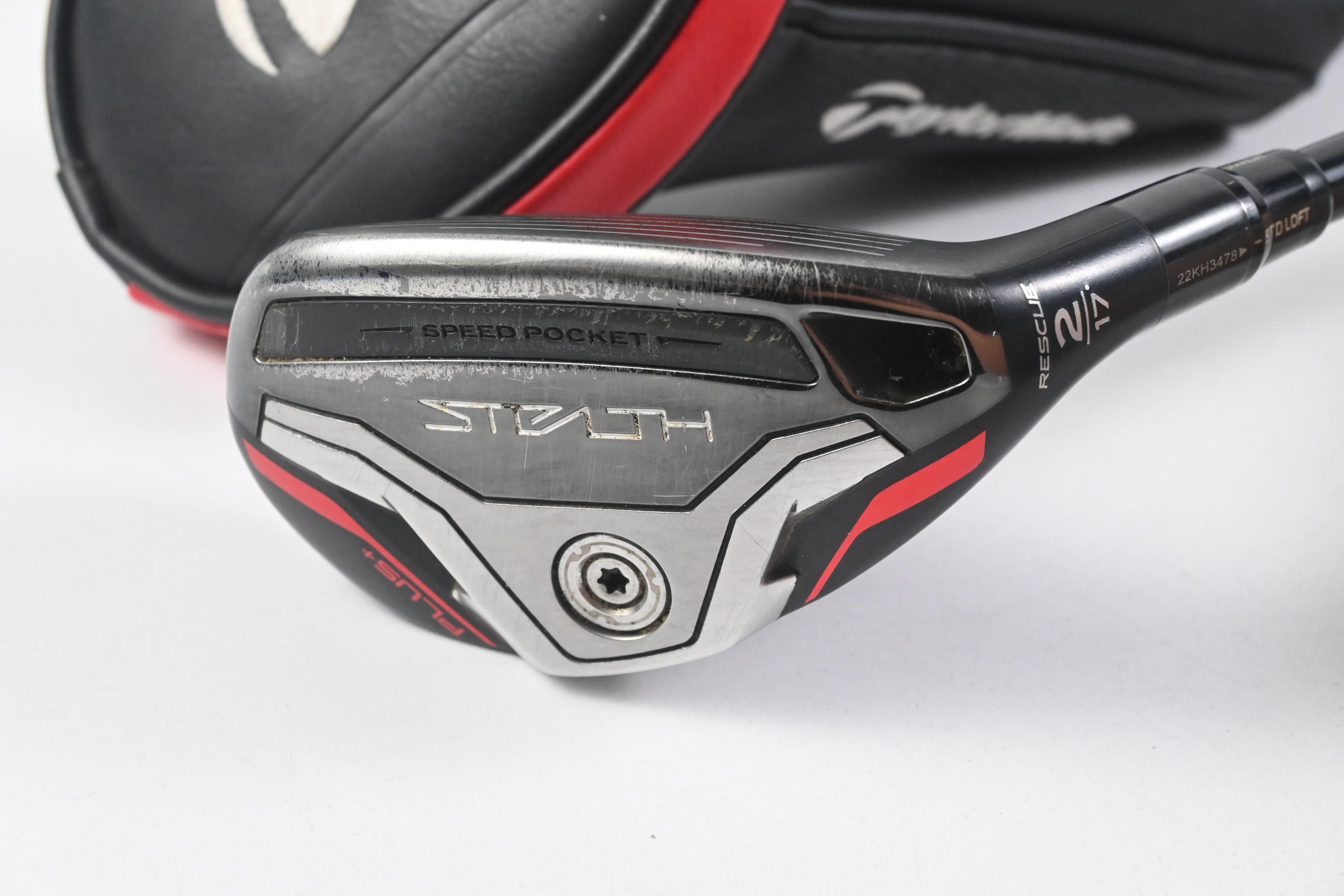 Taylormade Stealth Plus #2 Hybrid / 17 Degree / X-Flex Kai'li Red 95 Shaft