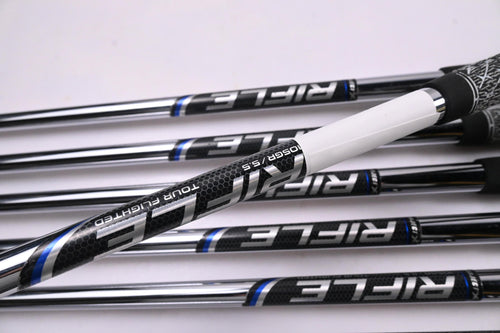 Callaway Rogue ST Pro Irons / 4-PW / Regular Flex Rifle Tour Flighted 105 Shafts