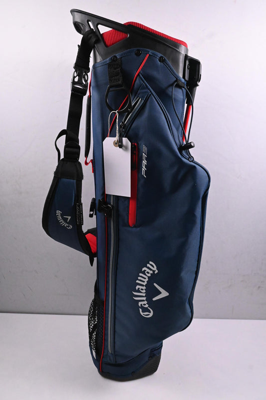 Callaway Par 3 Pencil Bag / 3-Way Divider / Navy & Red