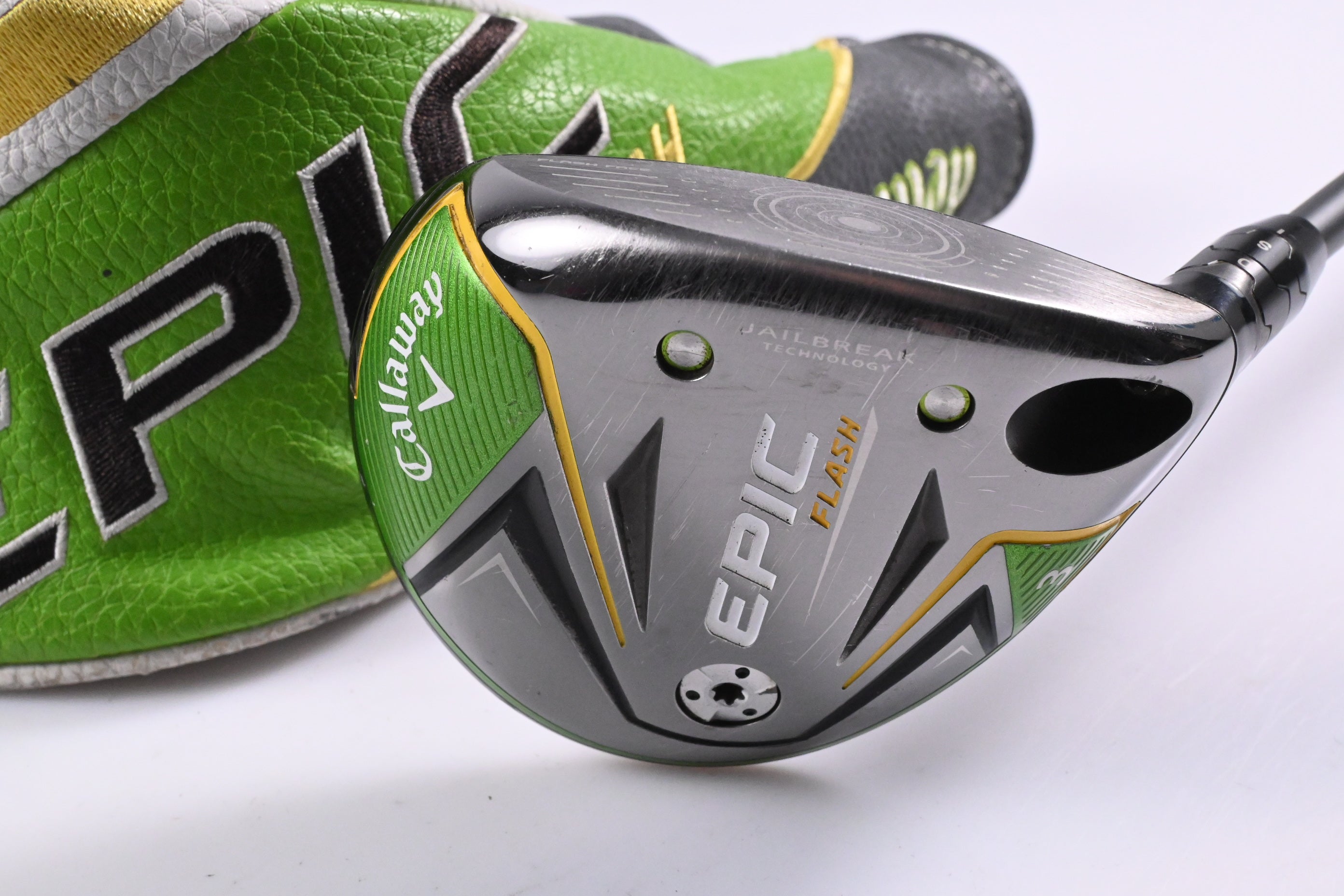 Callaway Epic Flash #3 Wood / 15 Degree / X-Flex HZRDUS Smoke Black 70 Shaft - TRACKMAN BAY